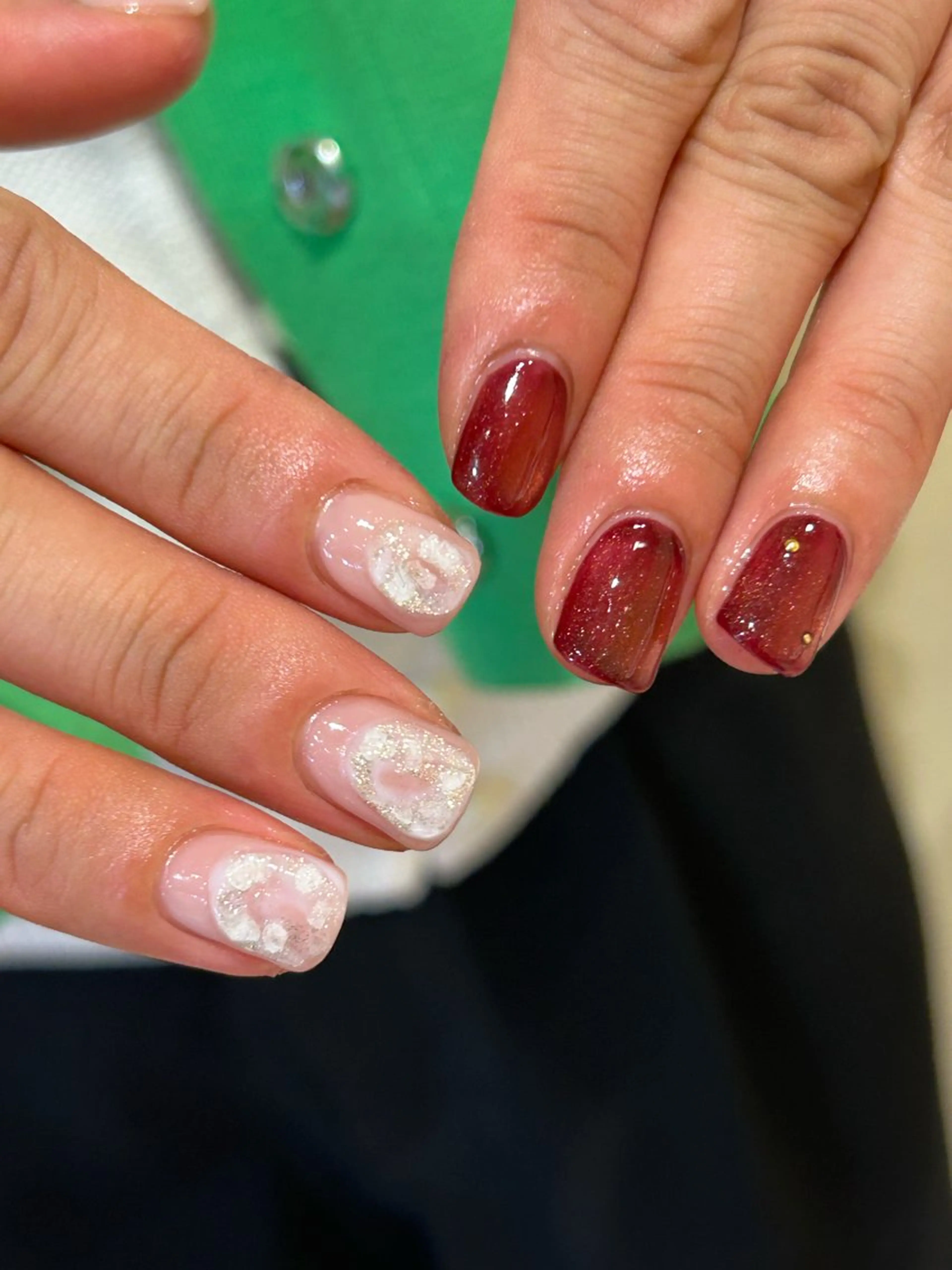 ネイル ハンドネイル Mana 🫧 パラジェル⌇自由が丘のネイルデザイン