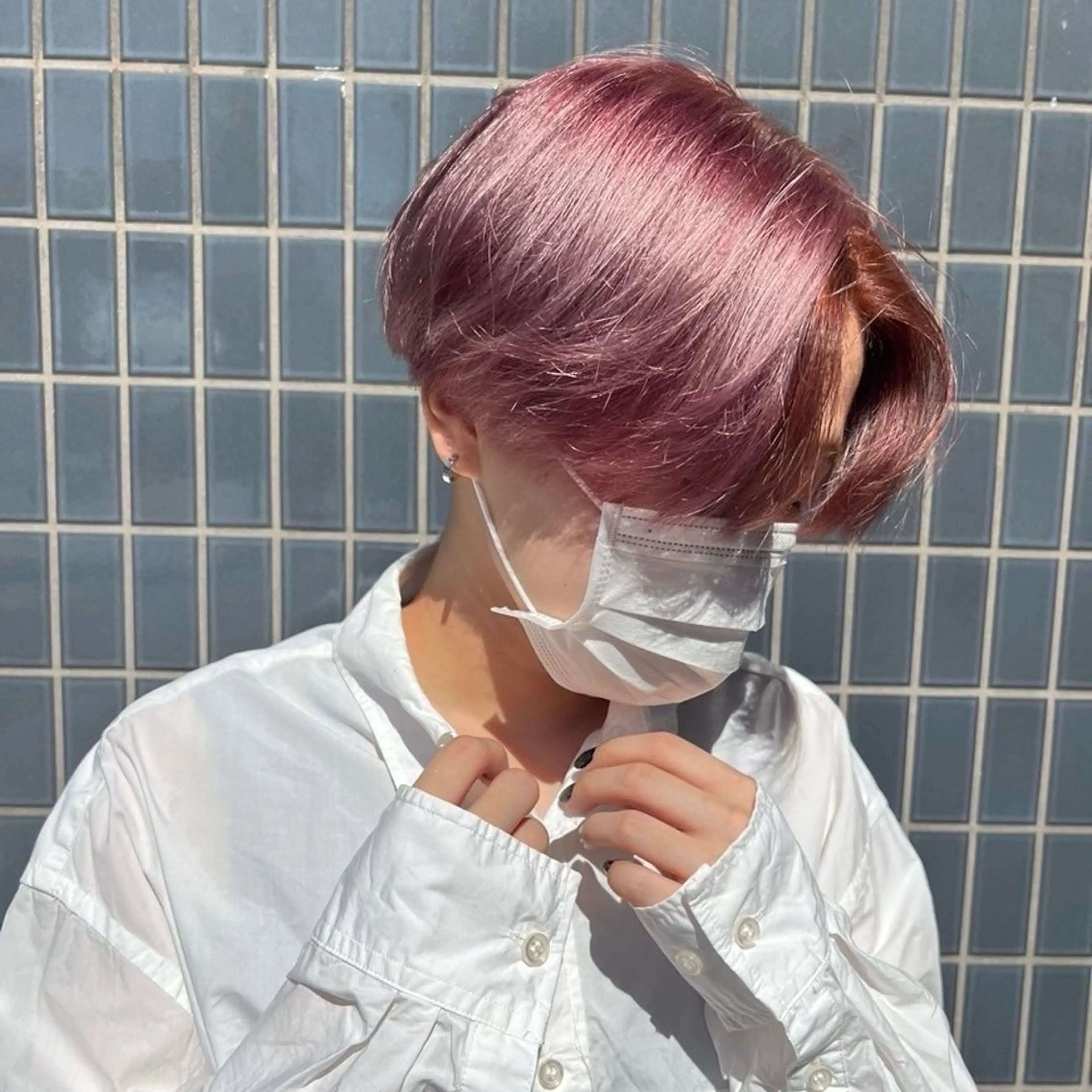 カラー メンズ フェザーパーマ🌙 毛流れ yuzukiのヘアスタイル