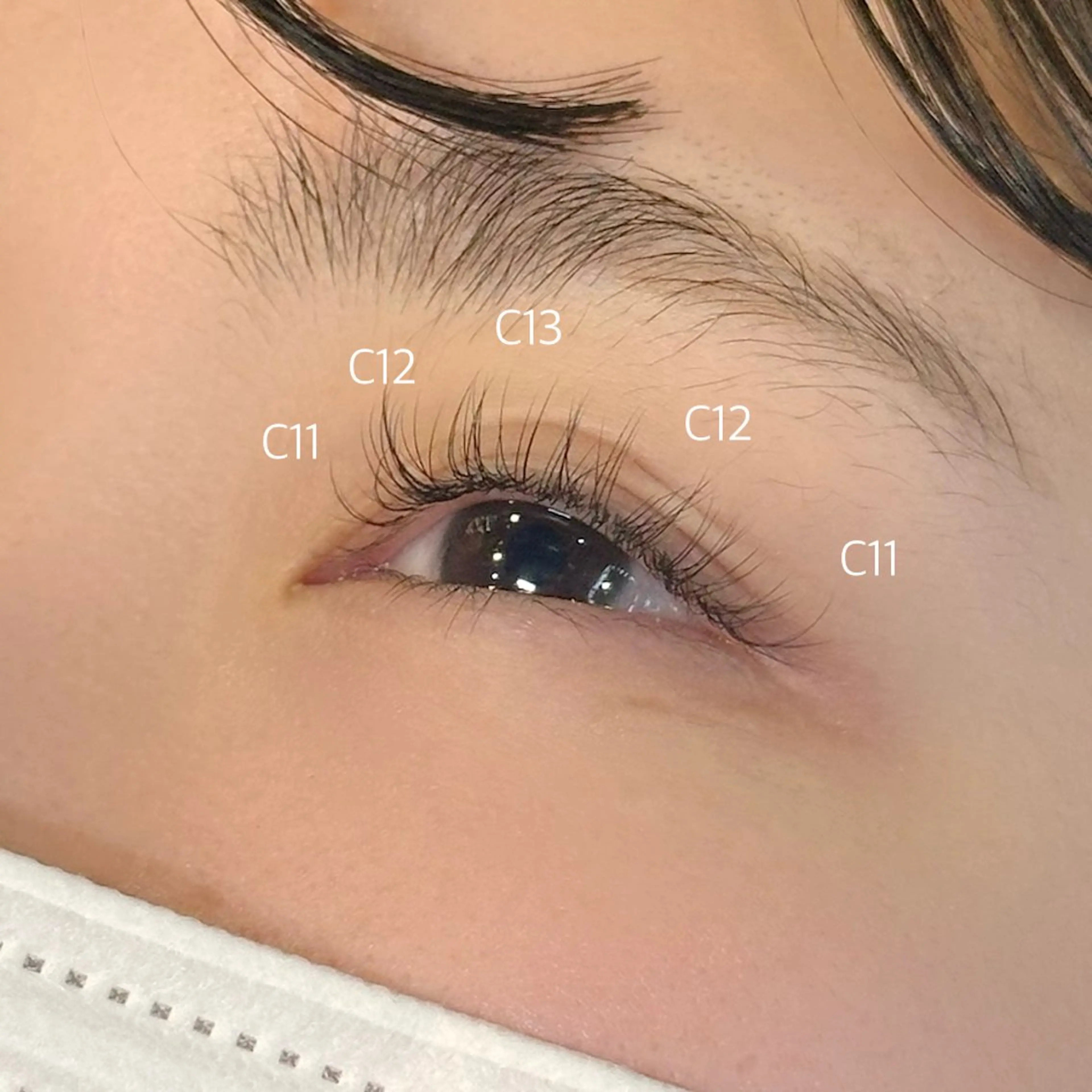 マツエク・マツパ ナチュラル マツエク Shizuki Teradaのマツエク・マツパデザイン