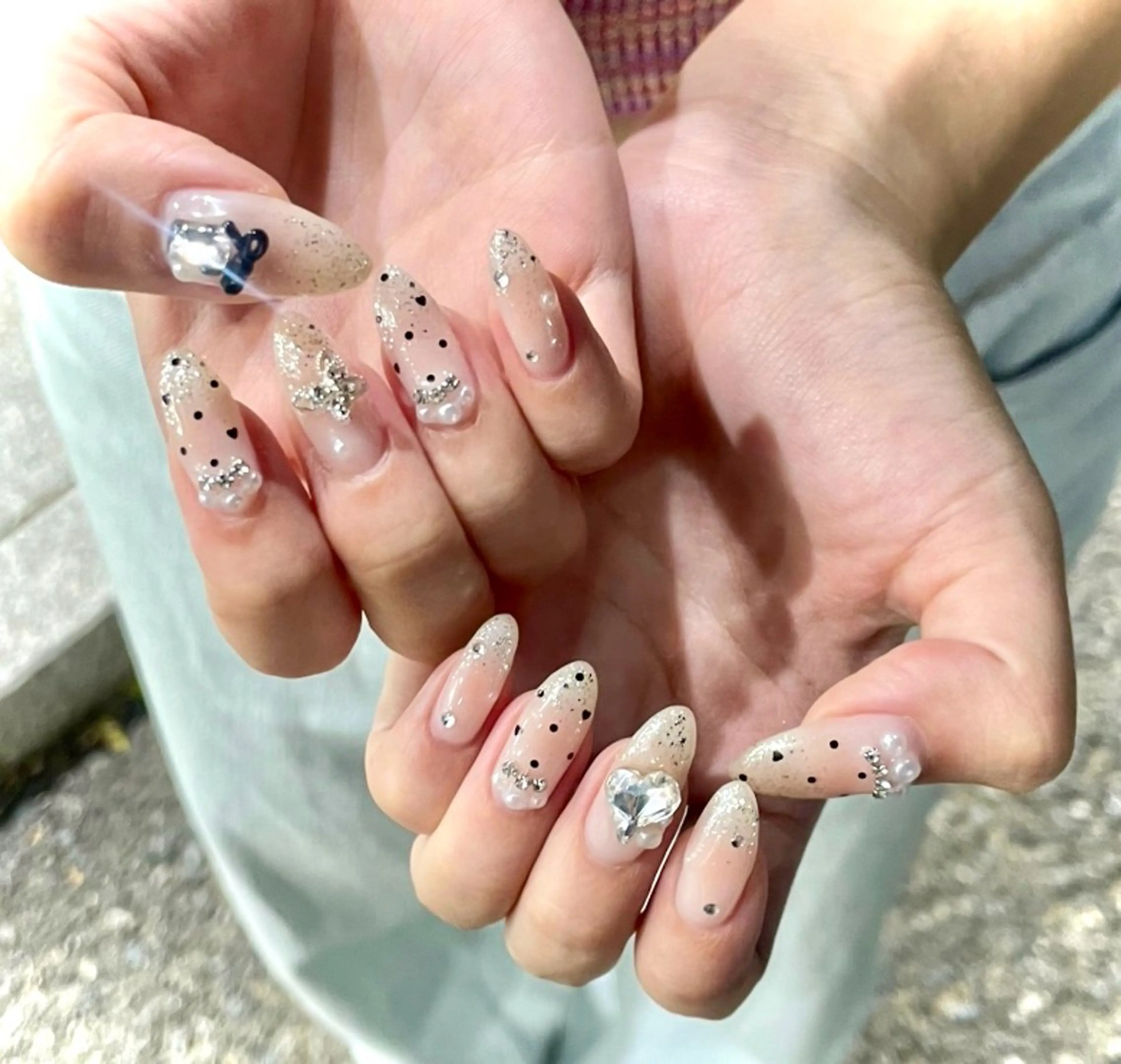 ネイル ハンドネイル Bianca🎀 ONODERAのネイルデザイン