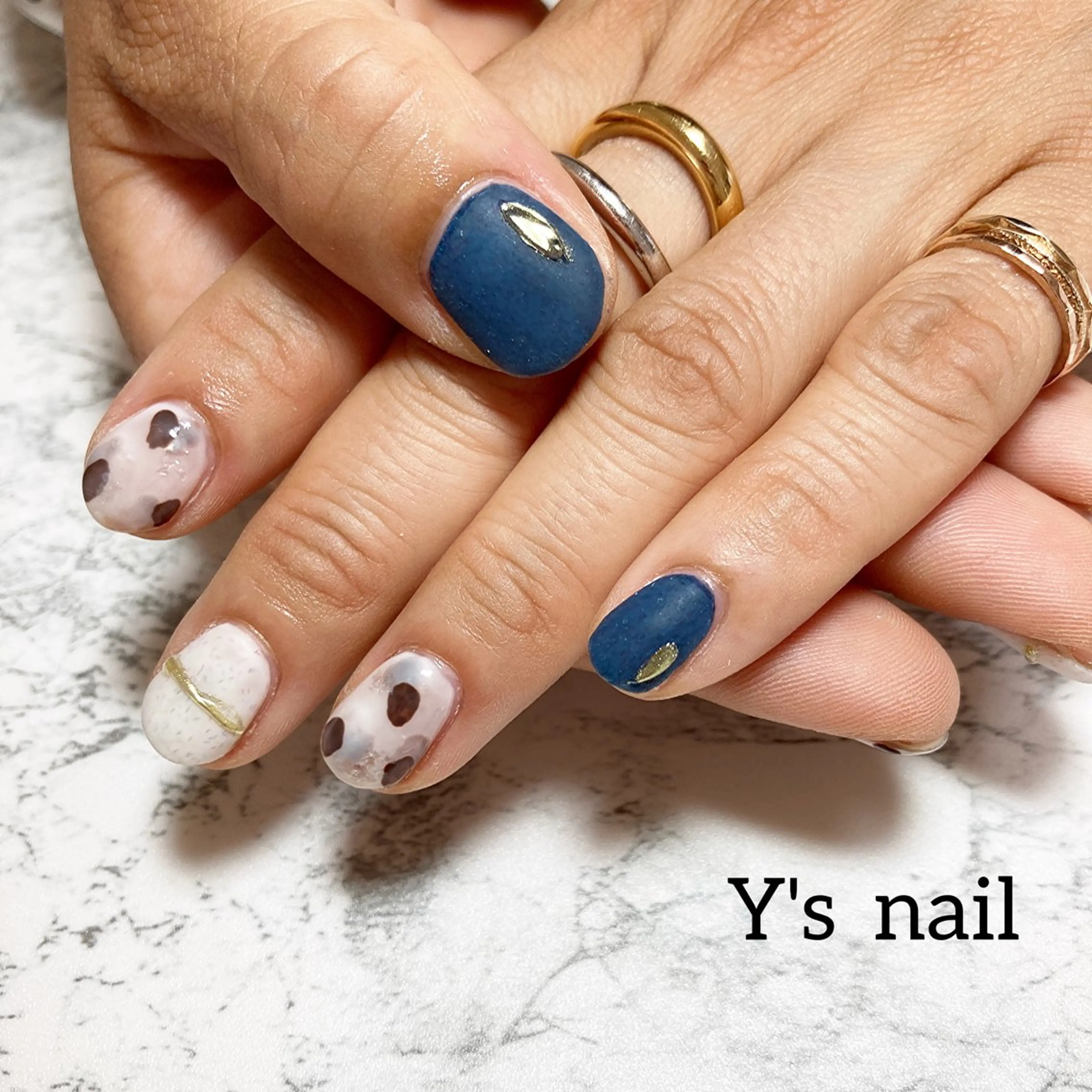 ネイル 手書きが得意🖌️ Y’s  nailのネイルデザイン