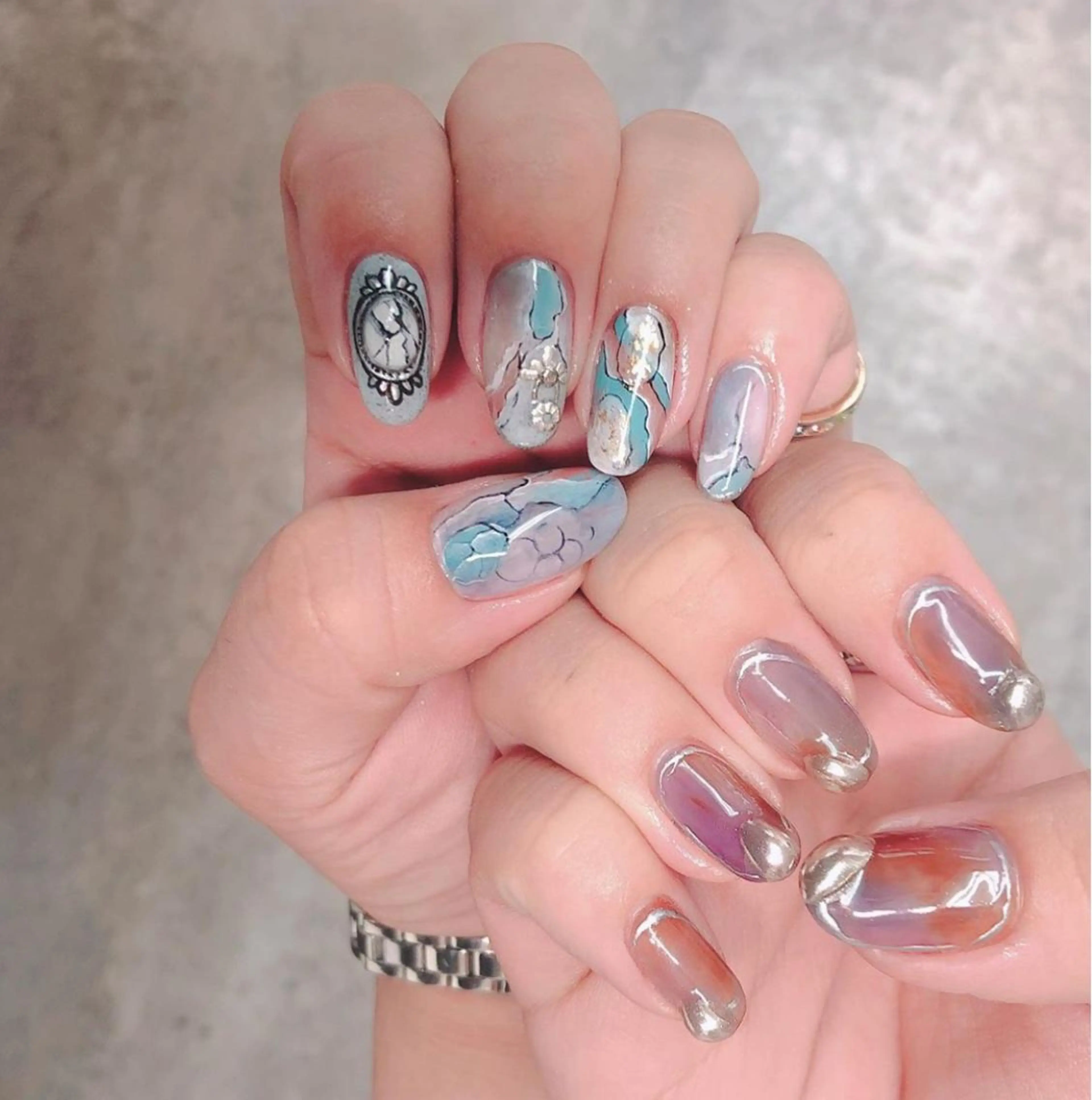 ネイル 豊橋美容院 ソンリエのヘアスタイル