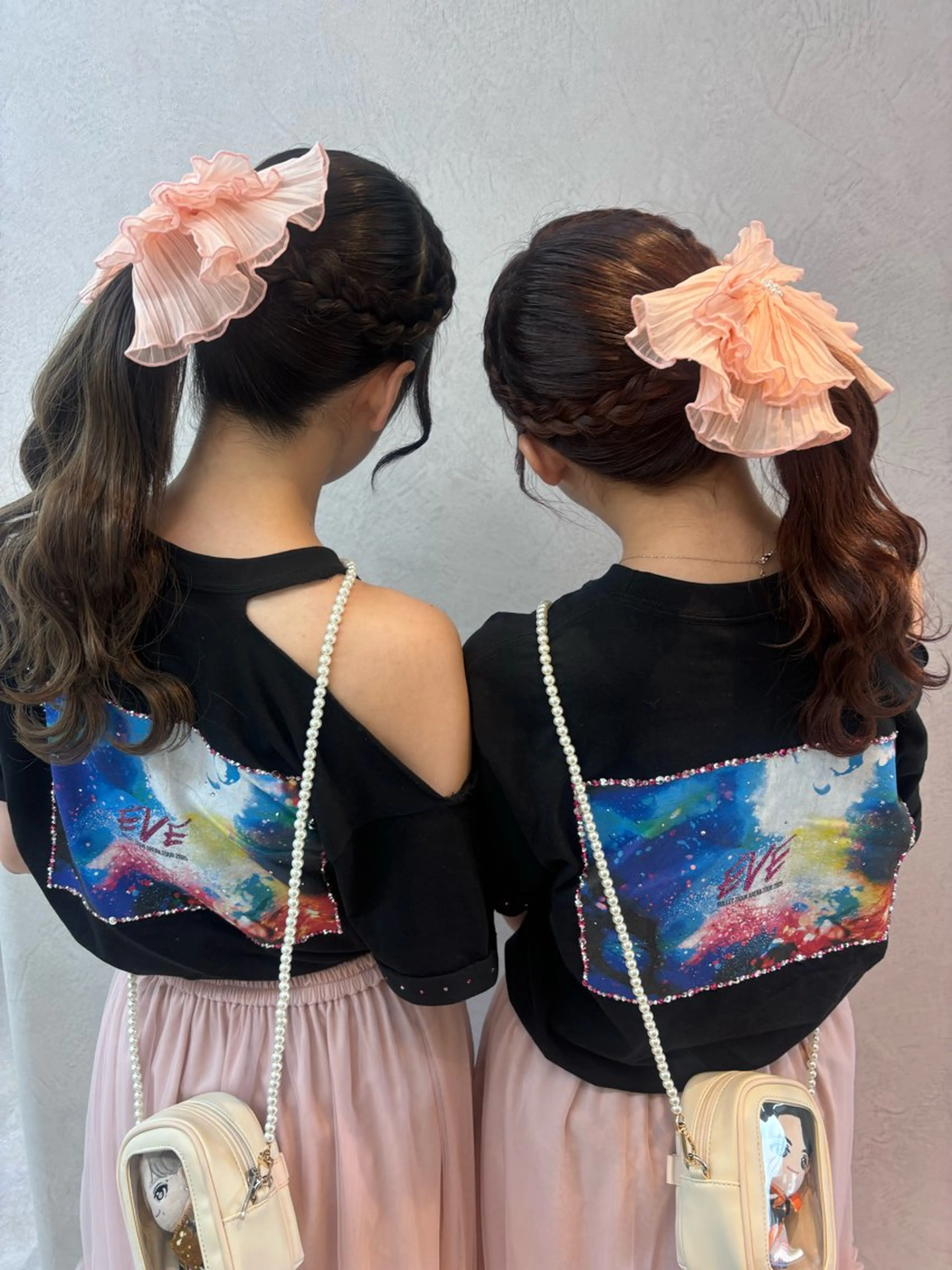 ロング カラー ヘアアレンジ ベージュカラー 黒髪 ブルーカラー ブルーブラック ミルクティーベージュ ヘアセット ️🫧中島遼香🫧 Ess🪽髪質改善のヘアスタイル