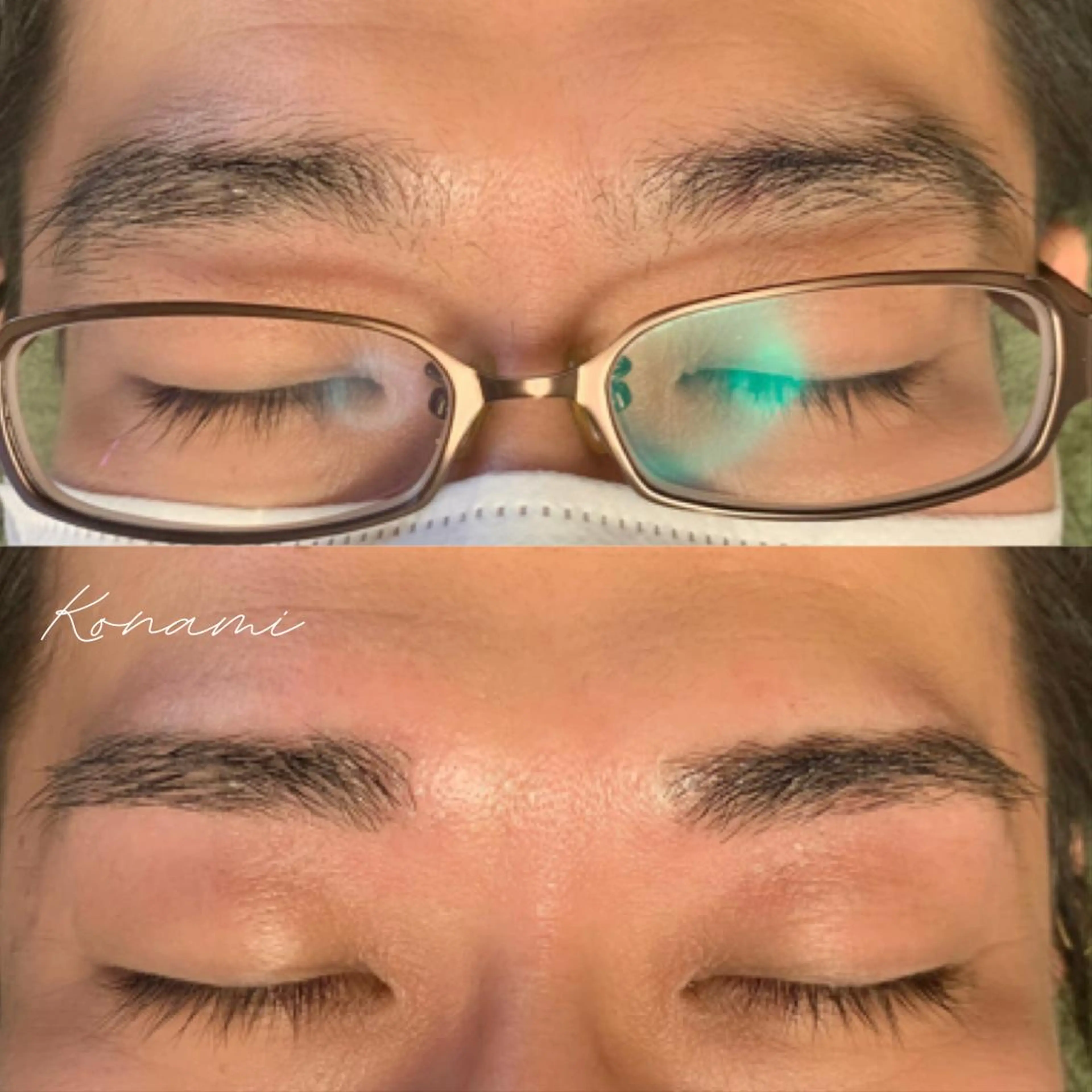 メンズ アイブロウ ワックス脱毛 シードリン 府内店 小波のヘアスタイル