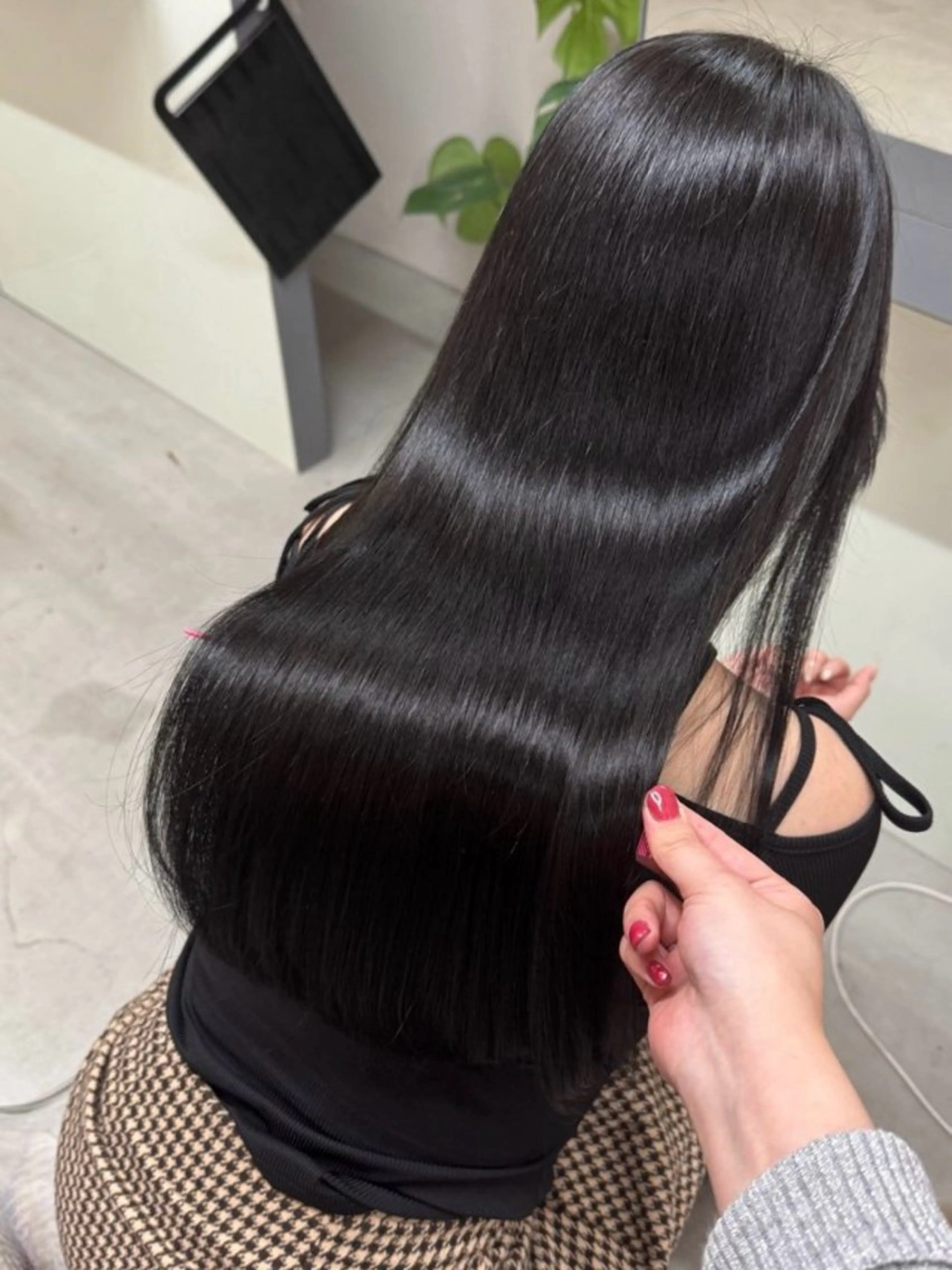 セミロング カラー 大人っぽ透明感カラー 🥂/ mayuのヘアスタイル