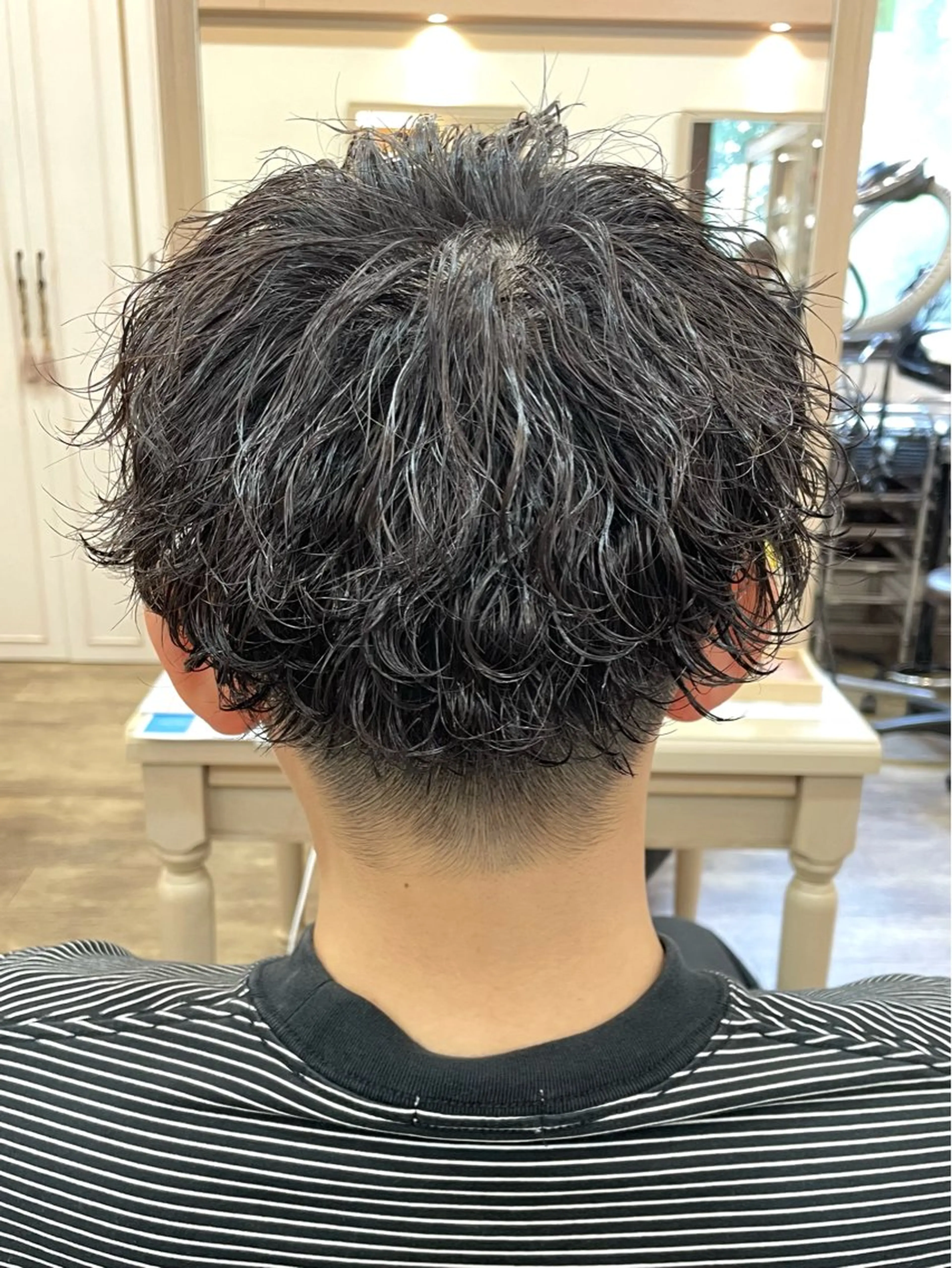 ショート パーマ メンズ カット パーマ トリートメント メンズパーマ🌀/ 中村郁未のヘアスタイル