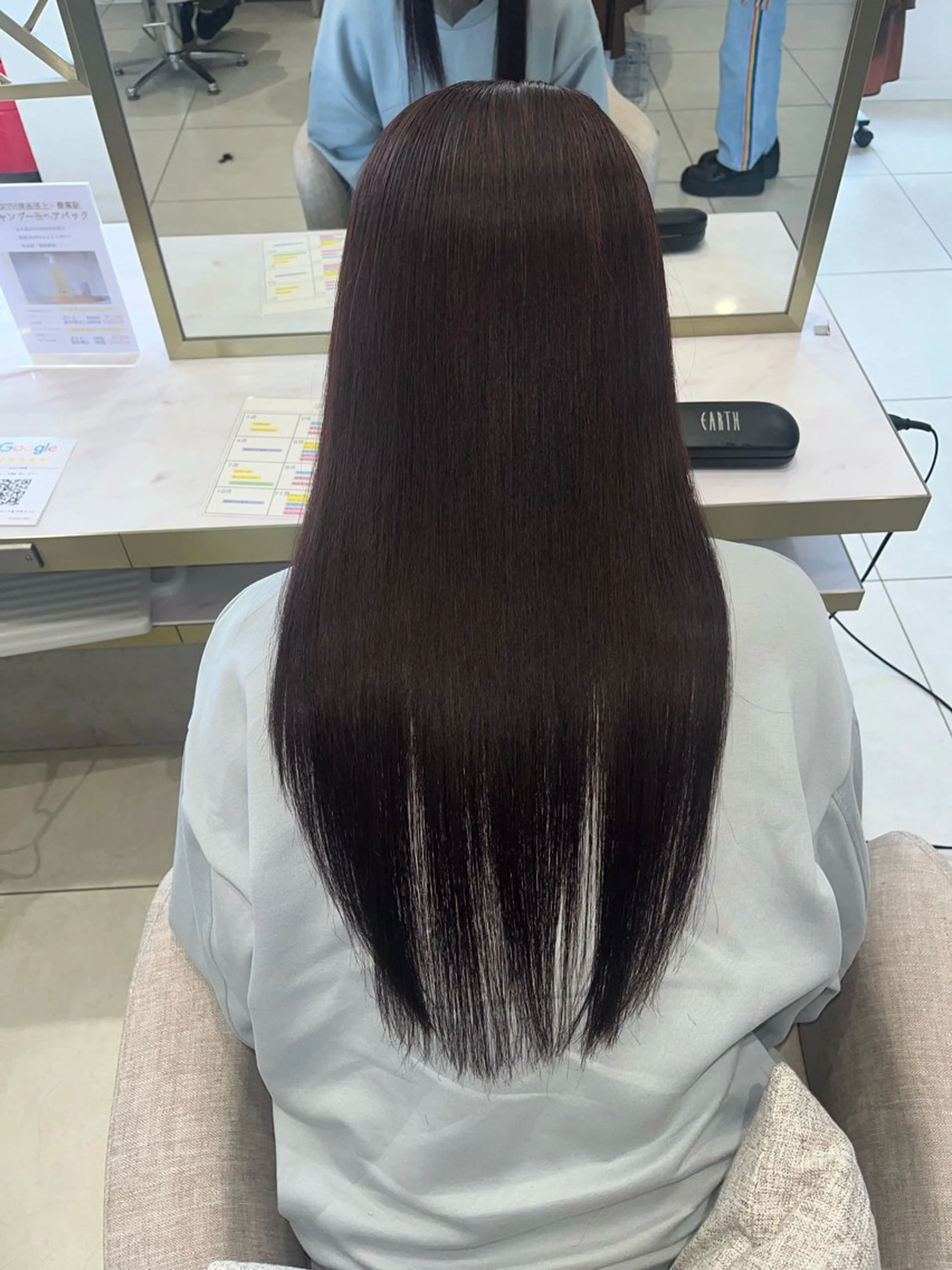 ロング 吹田 駿 髪質改善縮毛矯正のヘアスタイル