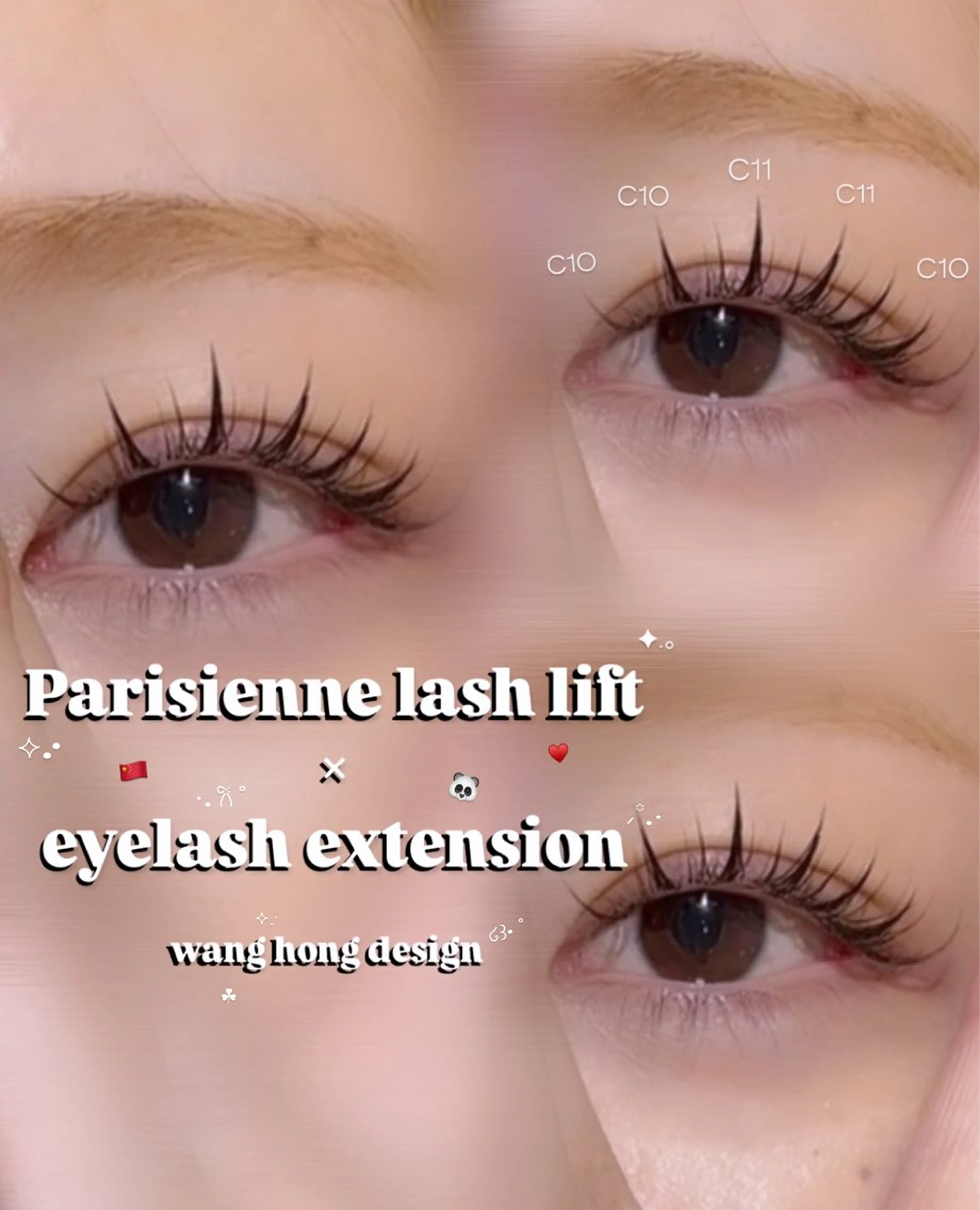 マツエク・マツパ マツエク Rinka/束感/L ED/Lカール🎀‎のマツエク・マツパデザイン