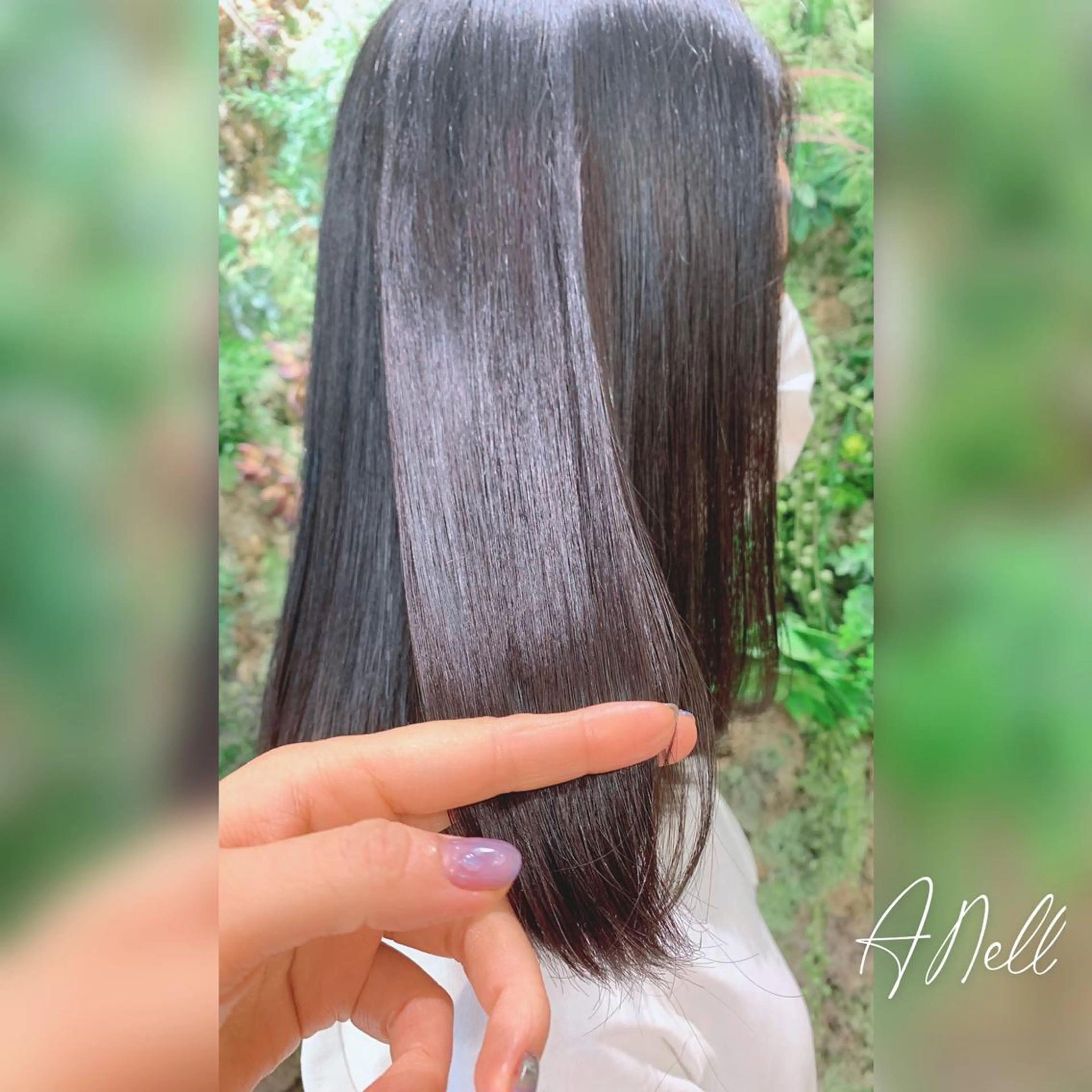 セミロング 髪質改善 支持率No.1💖 オチアイのヘアスタイル