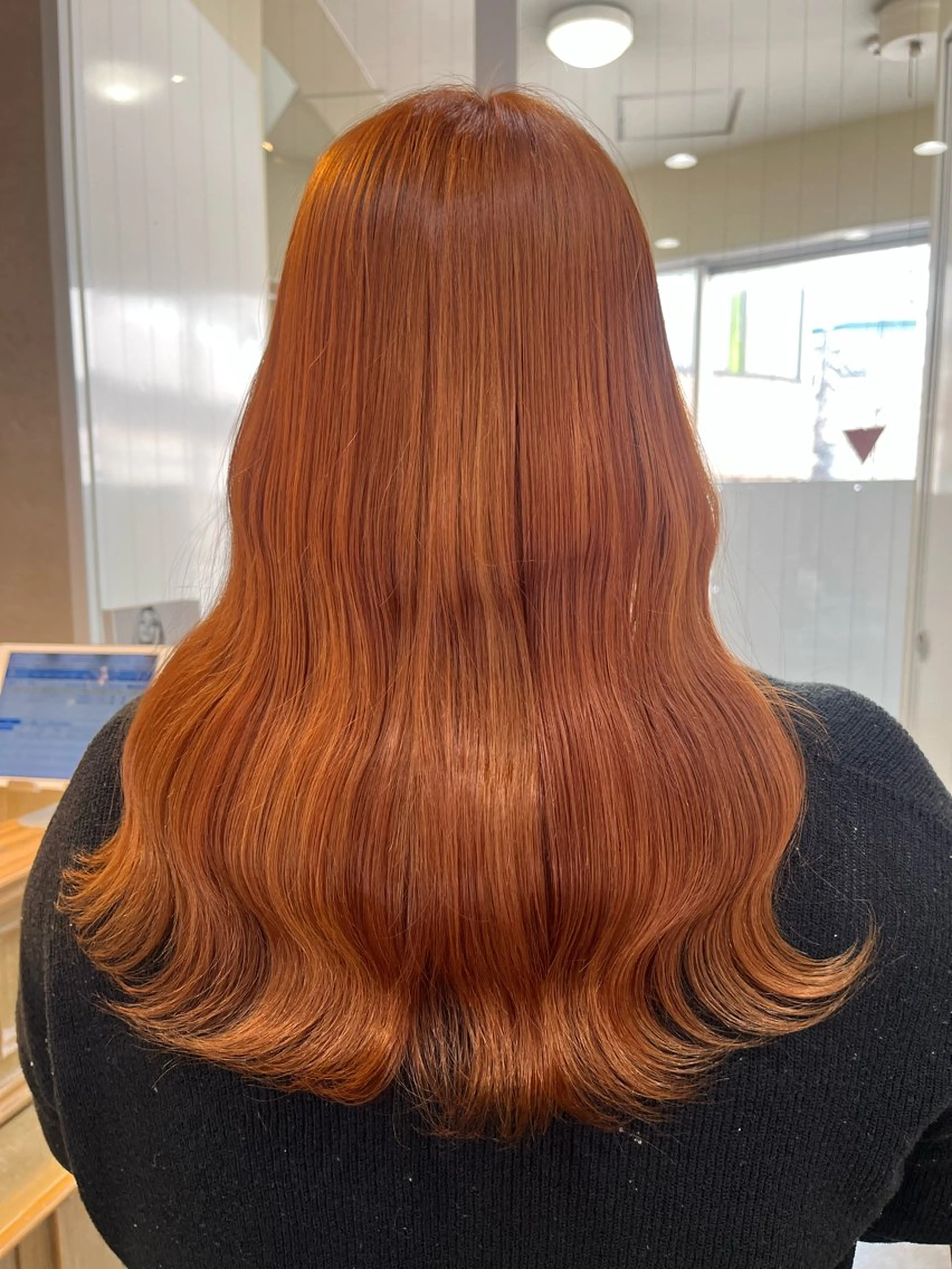 セミロング カラー ヘアカラー ブリーチカラー🐭♡ moeのヘアスタイル