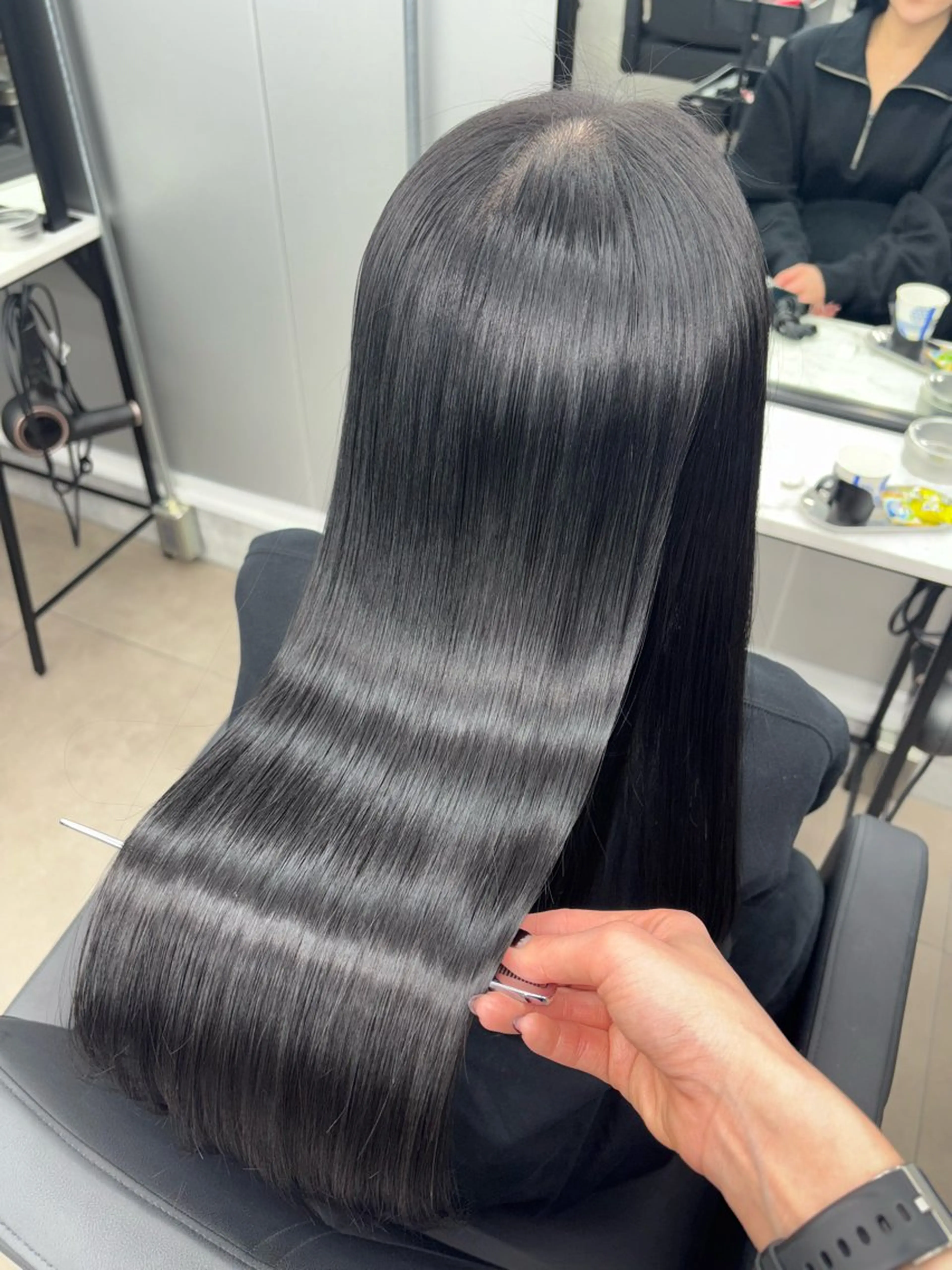 ロング カラー 髪質改善/ﾚｲﾔｰ ｶｯﾄ/店長/原島のヘアスタイル