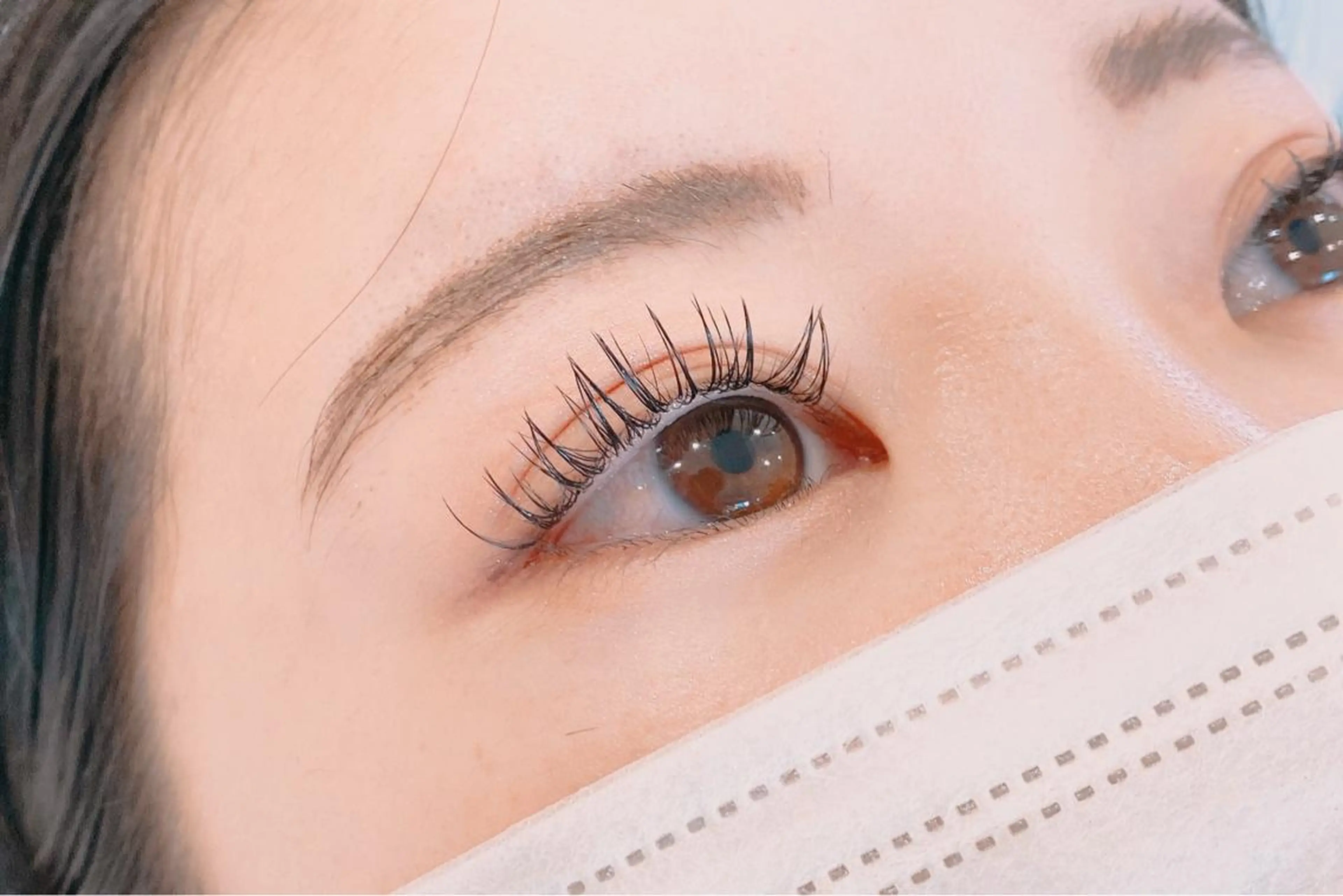 マツエク・マツパ フラットラッシュ EYES YUNのマツエク・マツパデザイン