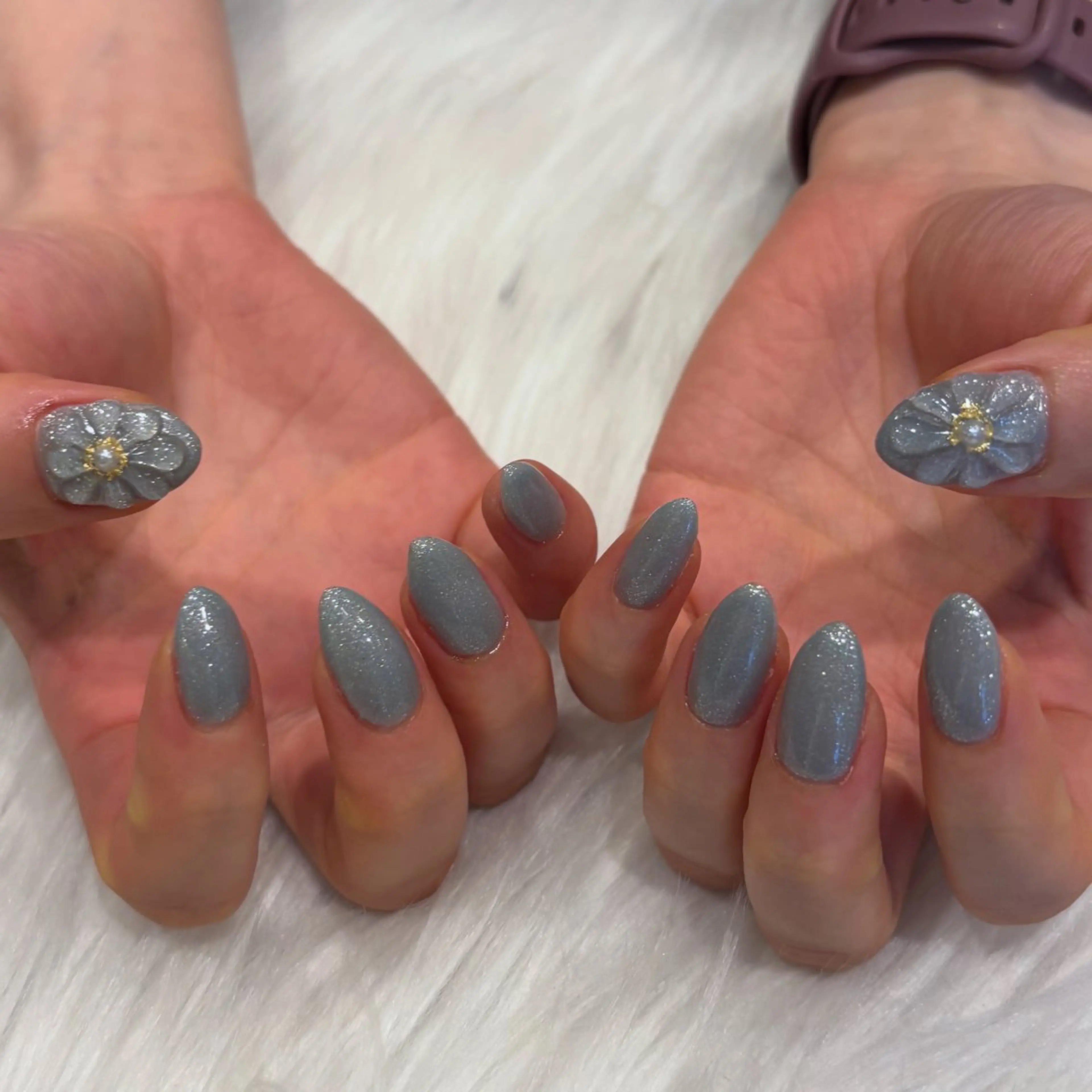 ネイル フラワーネイル ハンドネイル Nobody_ Reikaのネイルデザイン