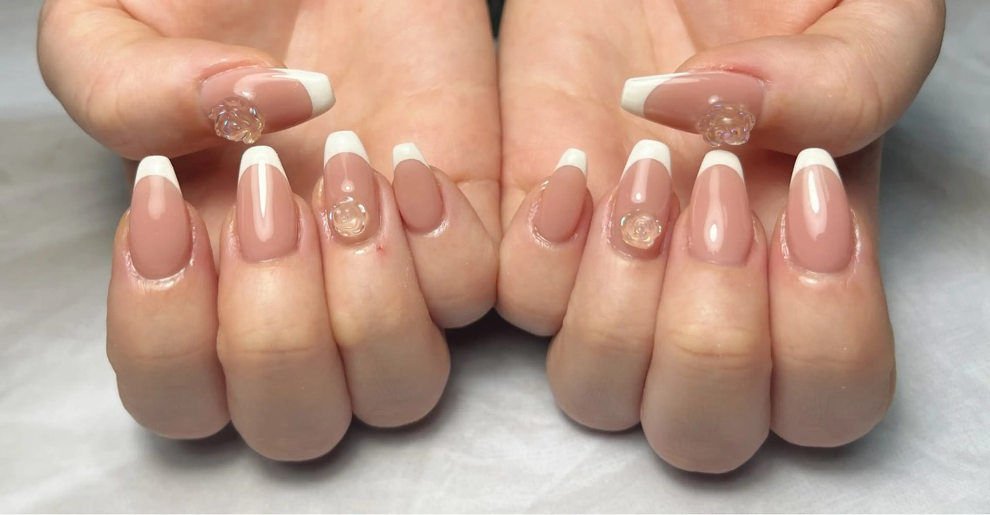 ネイル フレンチネイル ネイルサロン Bebeのネイルデザイン