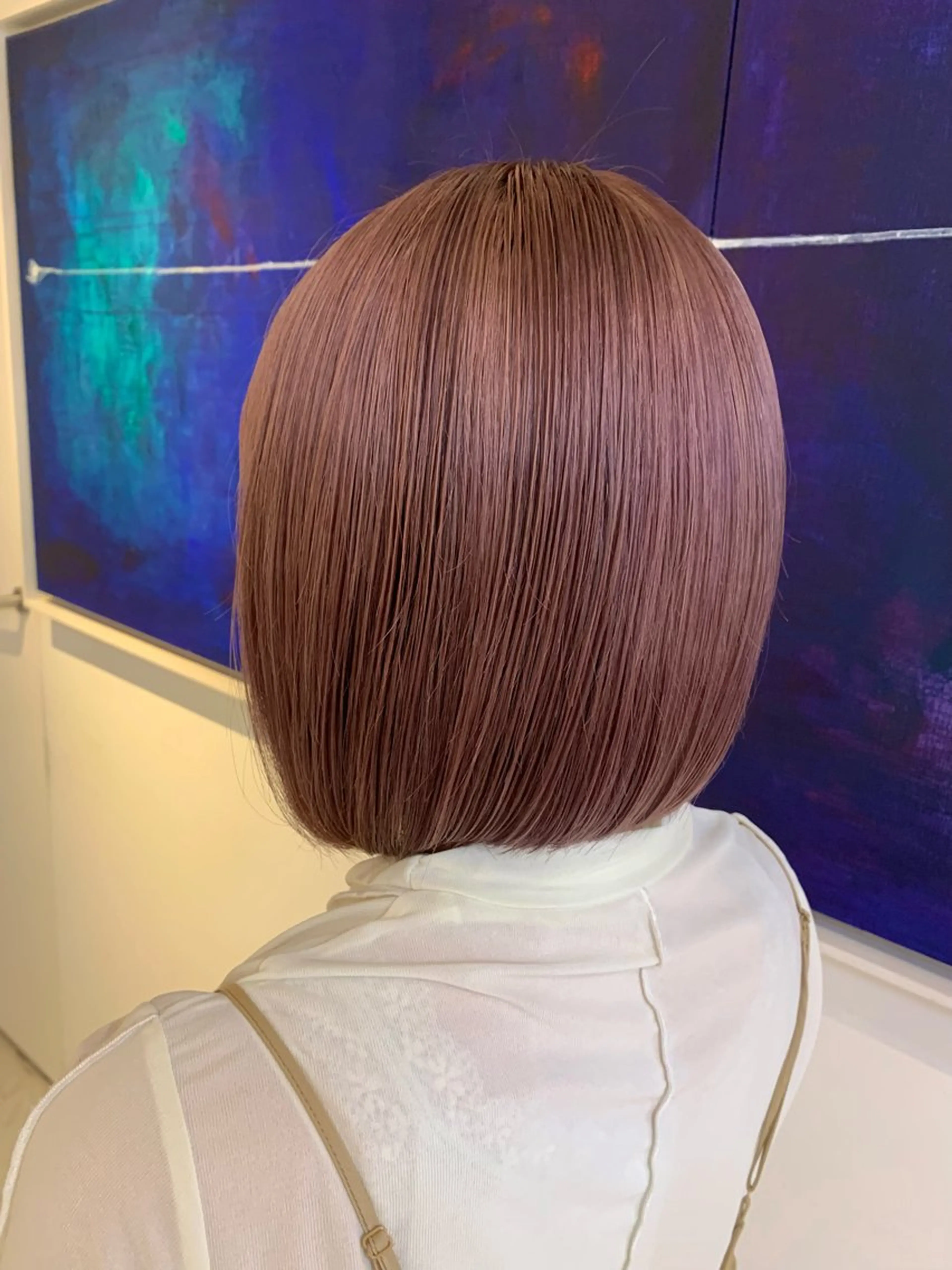 ショート カラー ヘアカラー トリートメント ✂︎ wakano shinpei✂︎のヘアスタイル