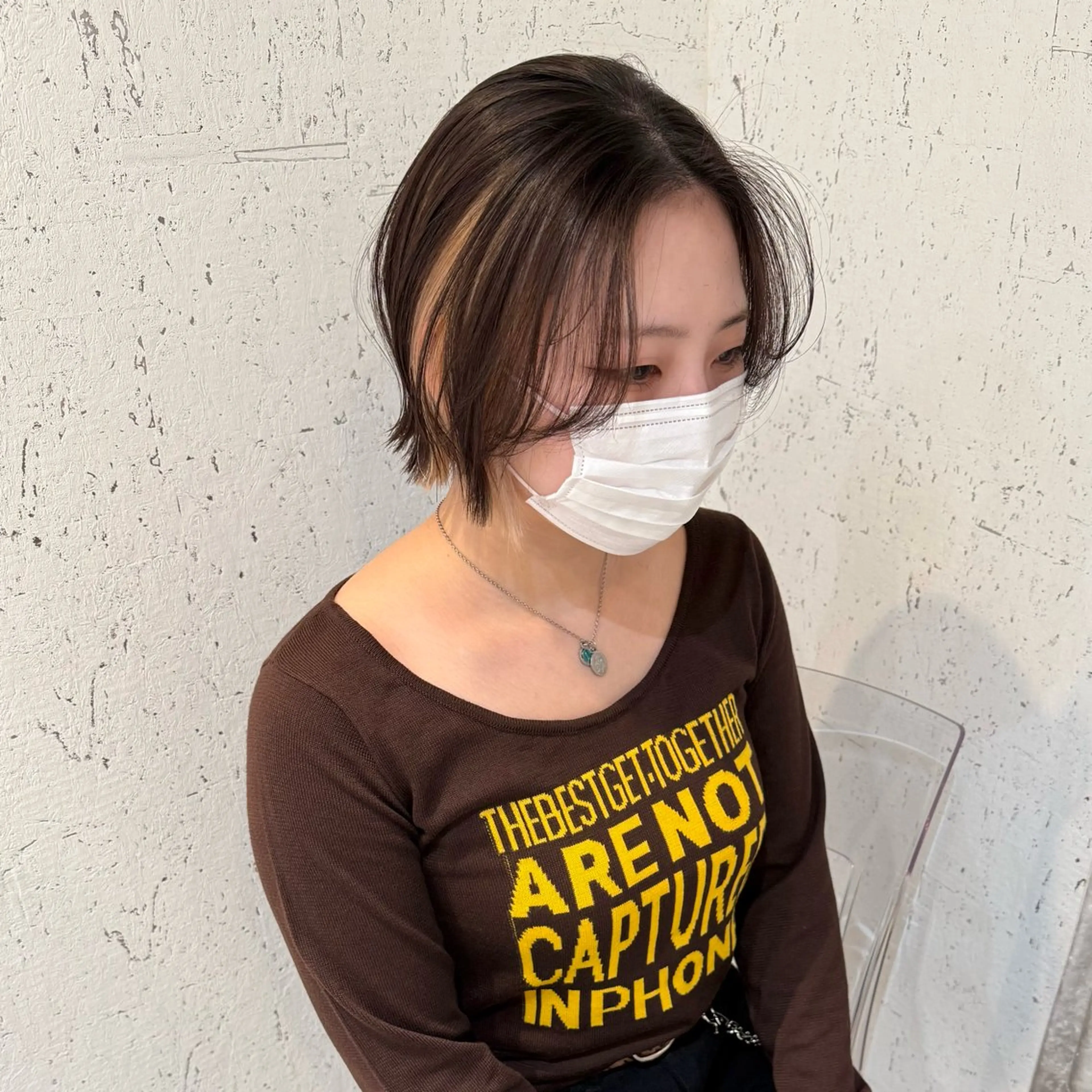 ショート カラー 似合わせカット カット ヘアカラー トリートメント mai / linoah˚✧のヘアスタイル