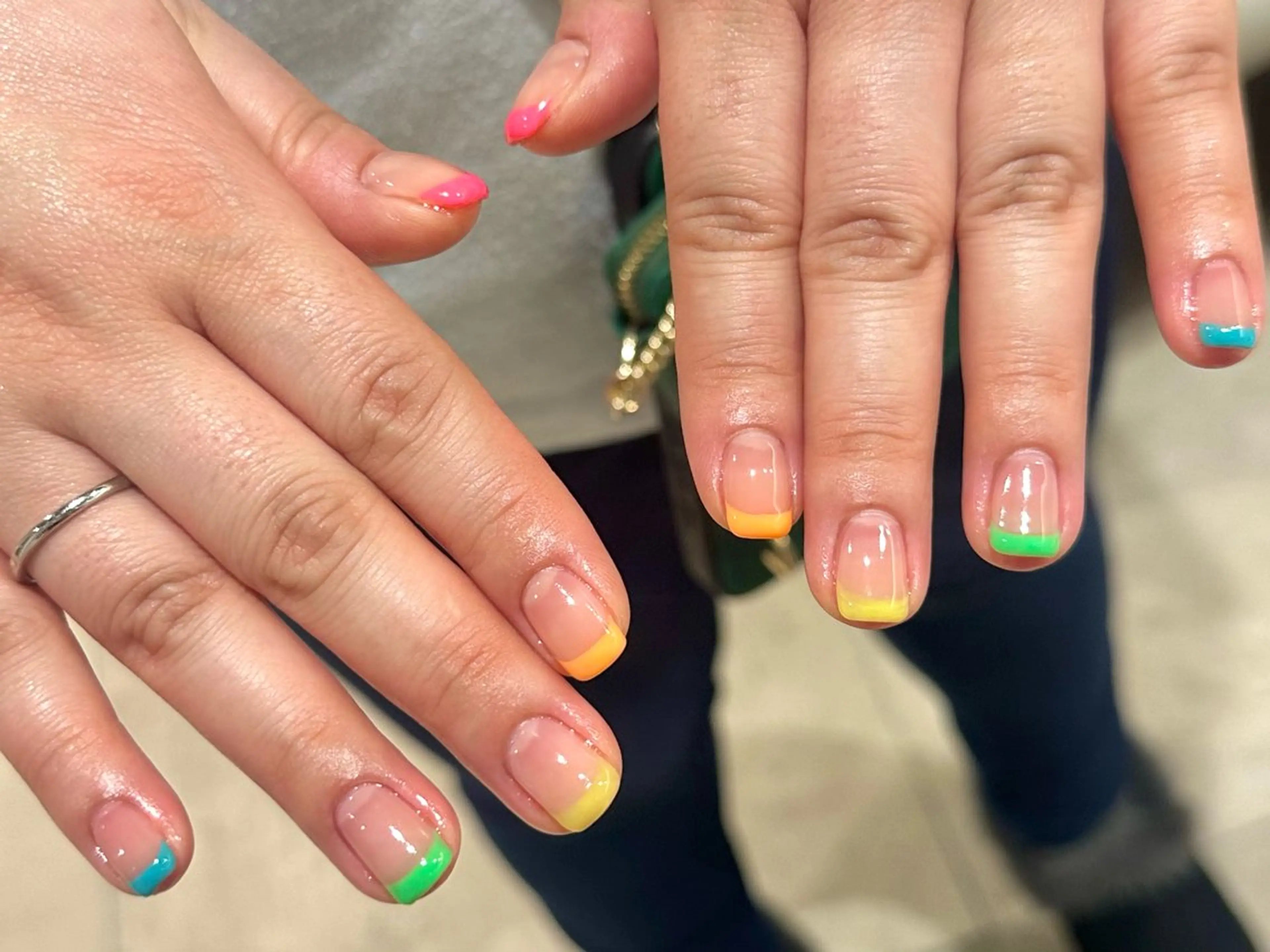 ネイル フレンチネイル ハンドネイル kano🫧 指名No.1💫のネイルデザイン