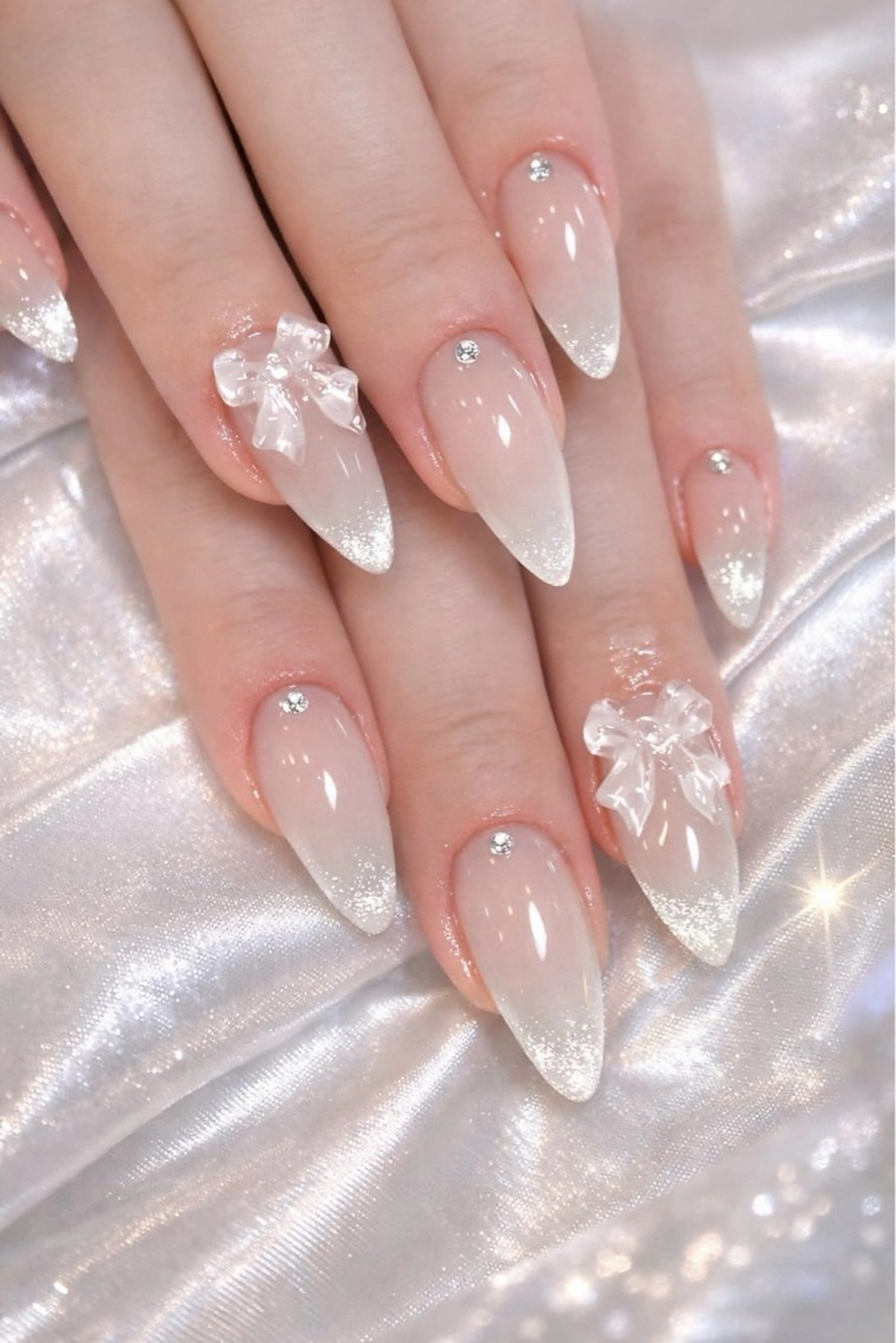 ネイル チークネイル フットネイル フレンチネイル グラデーション 韓国ネイル Yuki nail staffのネイルデザイン
