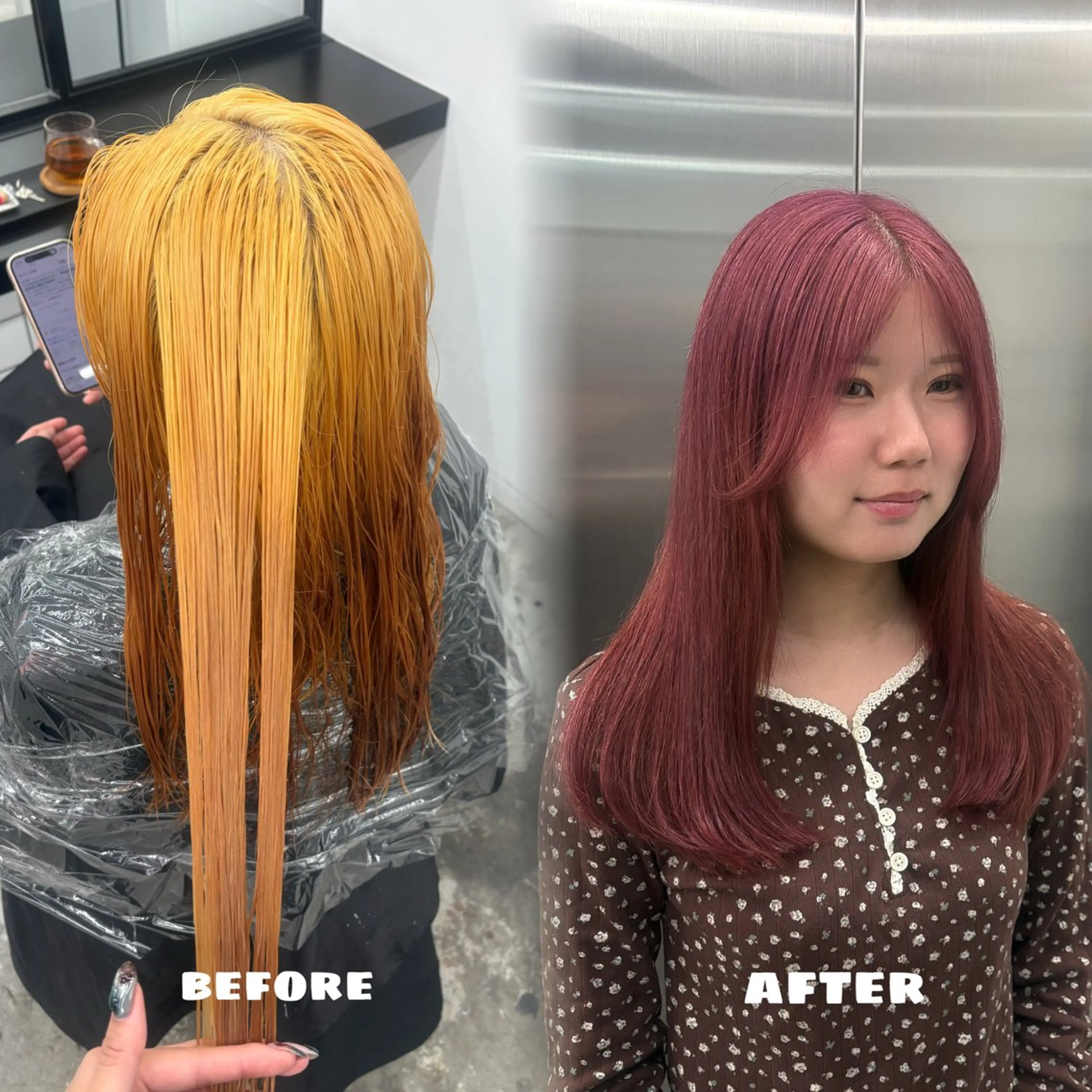 ロング カラー ブリーチ 🌟ゆりあ🌟 JILLSTUDIOのヘアスタイル