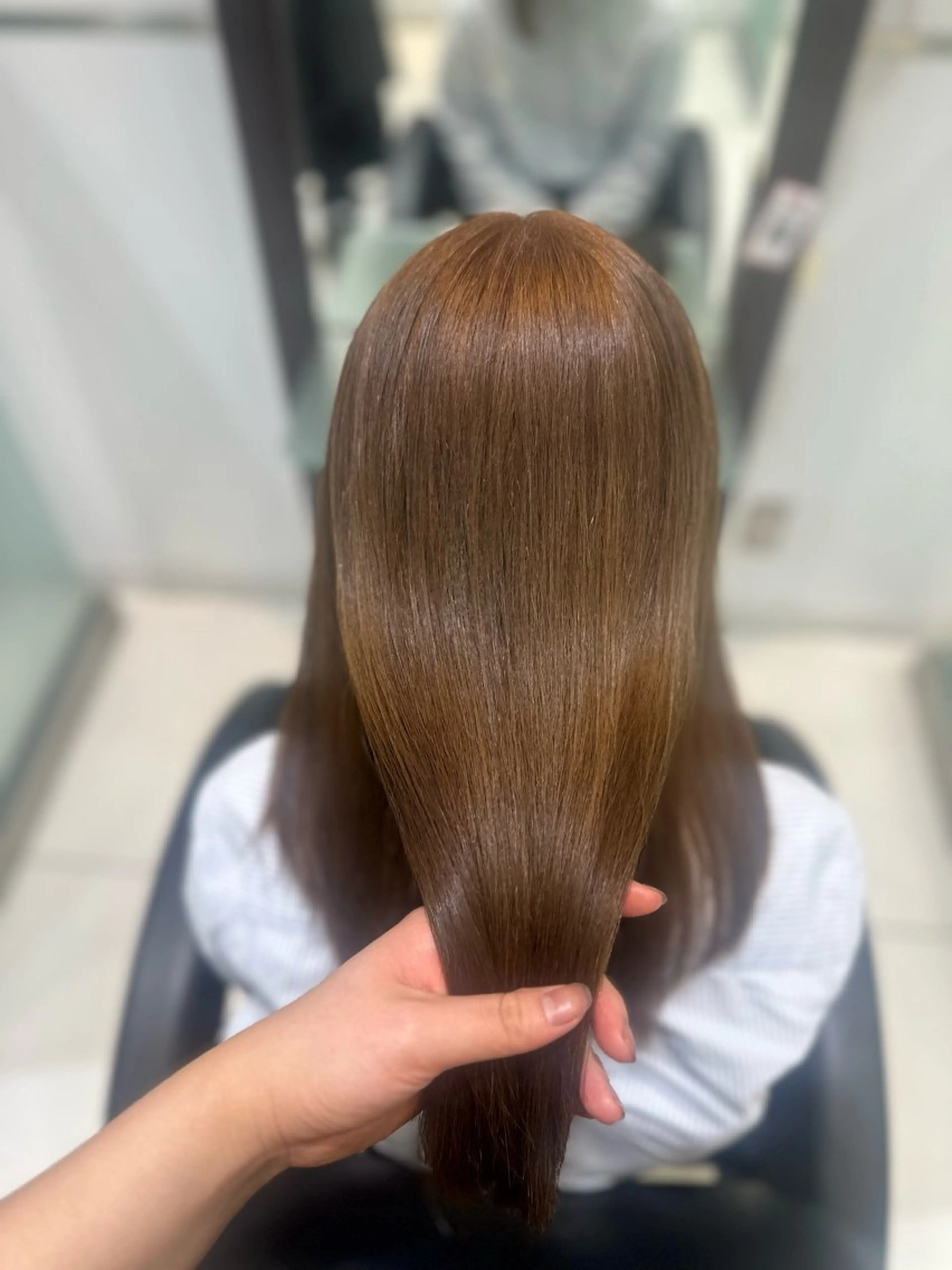 カラー ブリーチ ダブルカラー ブリーチなしカラー ヘアカラー 🖤ྀི渡邉 あみか🖤ᩚのヘアスタイル