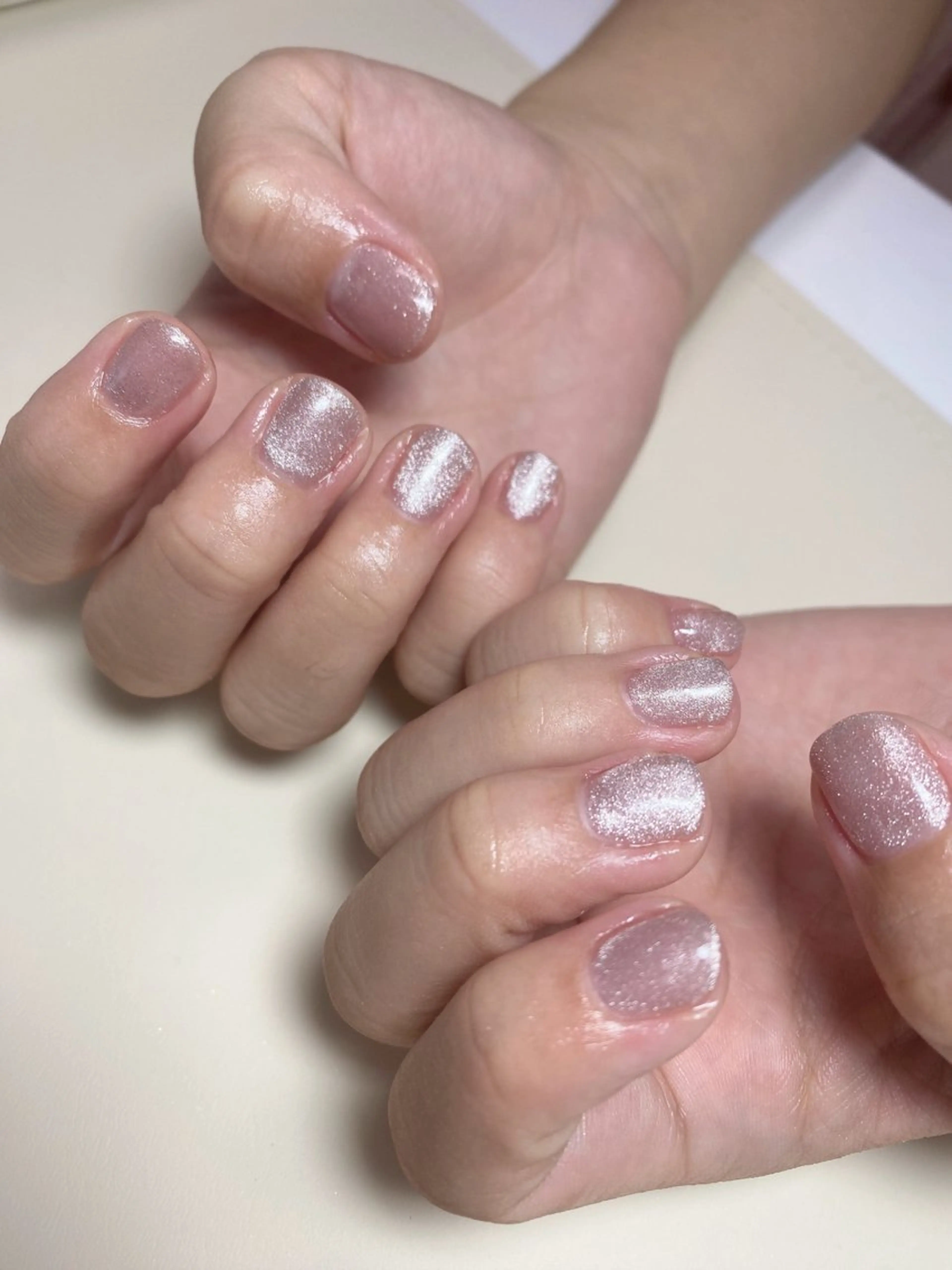 ネイル マグネットネイル Nail Salon K 🧸美爪育成のネイルデザイン