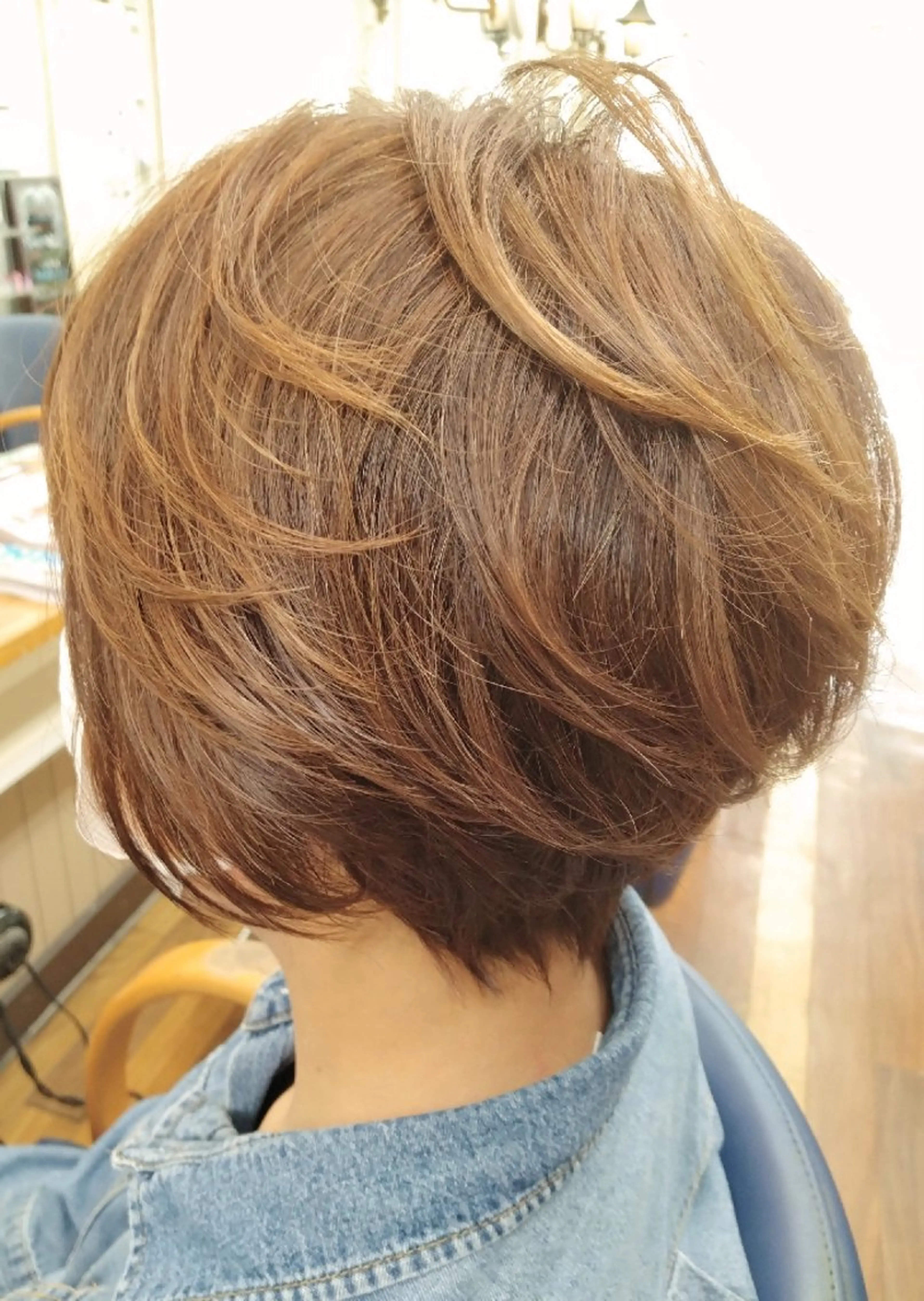 ショート カット IDo21いど美容室 森長店長のヘアスタイル