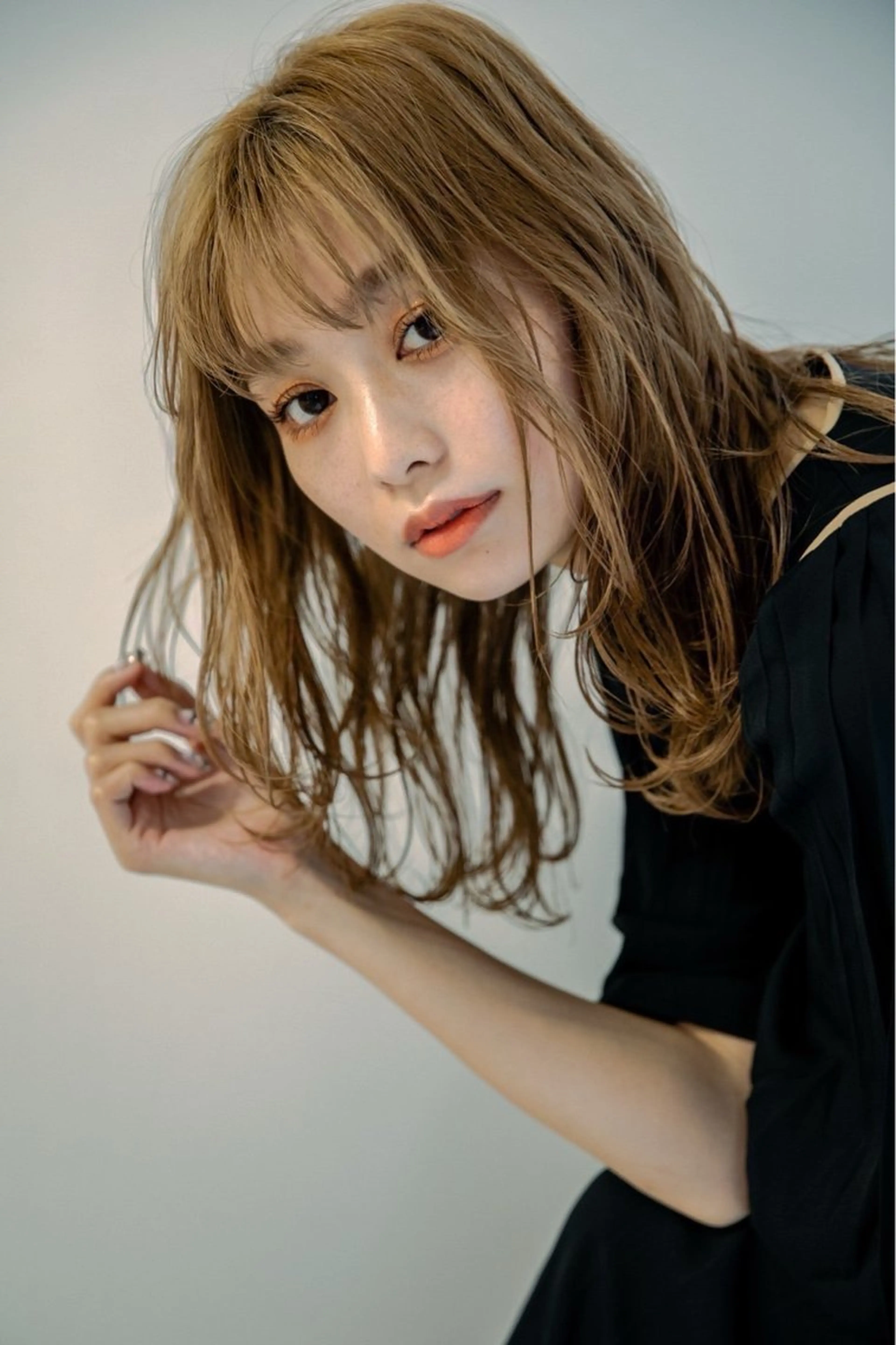 ミディアム ミディアムパーマ エクステ ハイライト 髪質改善 レイヤーカット カット ヘアカラー トリートメント 🌜 Lulu 🌛 公式/大通のヘアスタイル