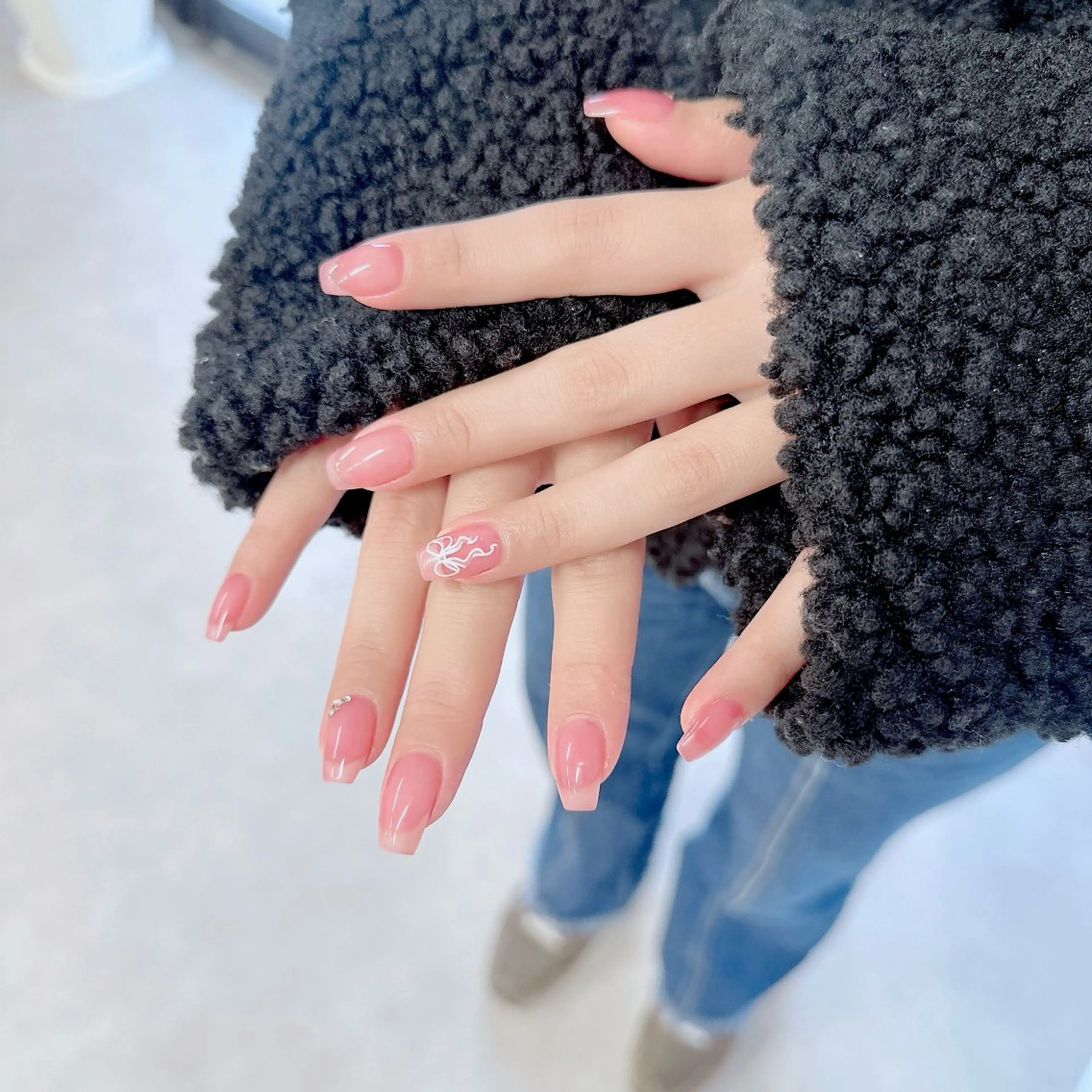 ネイル アートネイル ジェルネイル グラデーション キラキラネイル ラメ(グリッター) ハンドネイル Viola. 優花のネイルデザイン