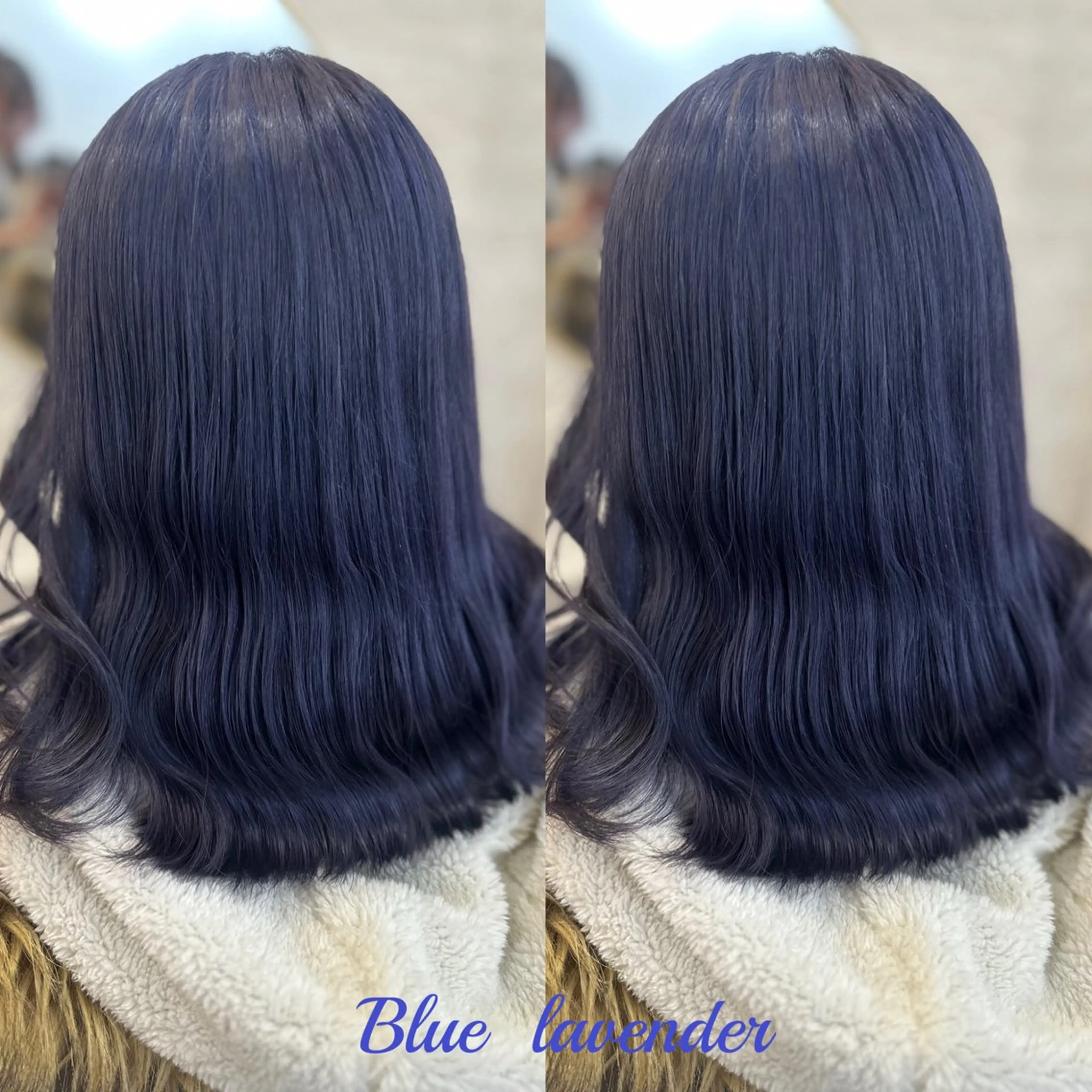 セミロング ヘアカラー トリートメント lovis🧸ゆうあ 🧸/透明感カラーのヘアスタイル