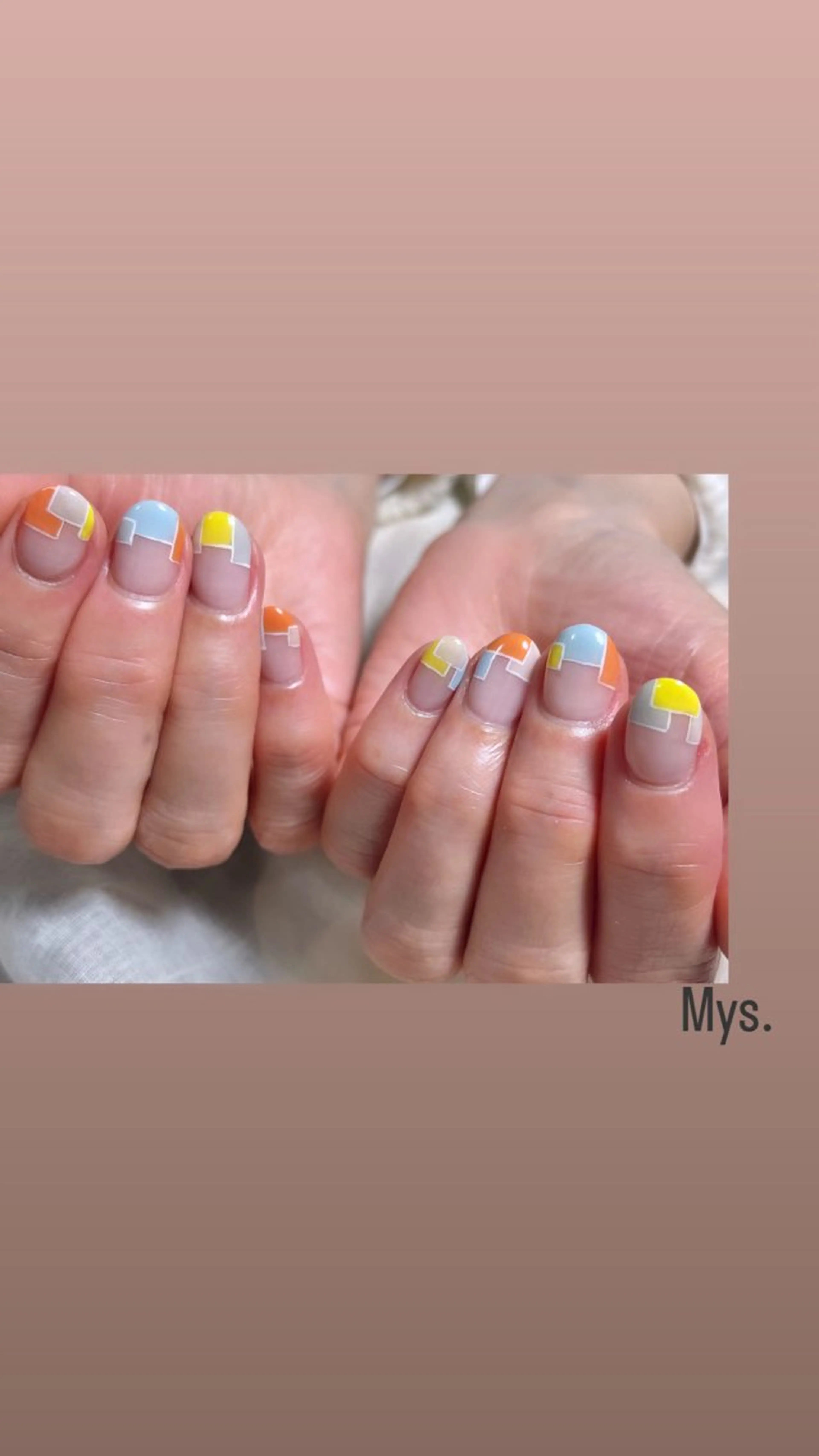 ネイル Mys. 松本結衣のネイルデザイン