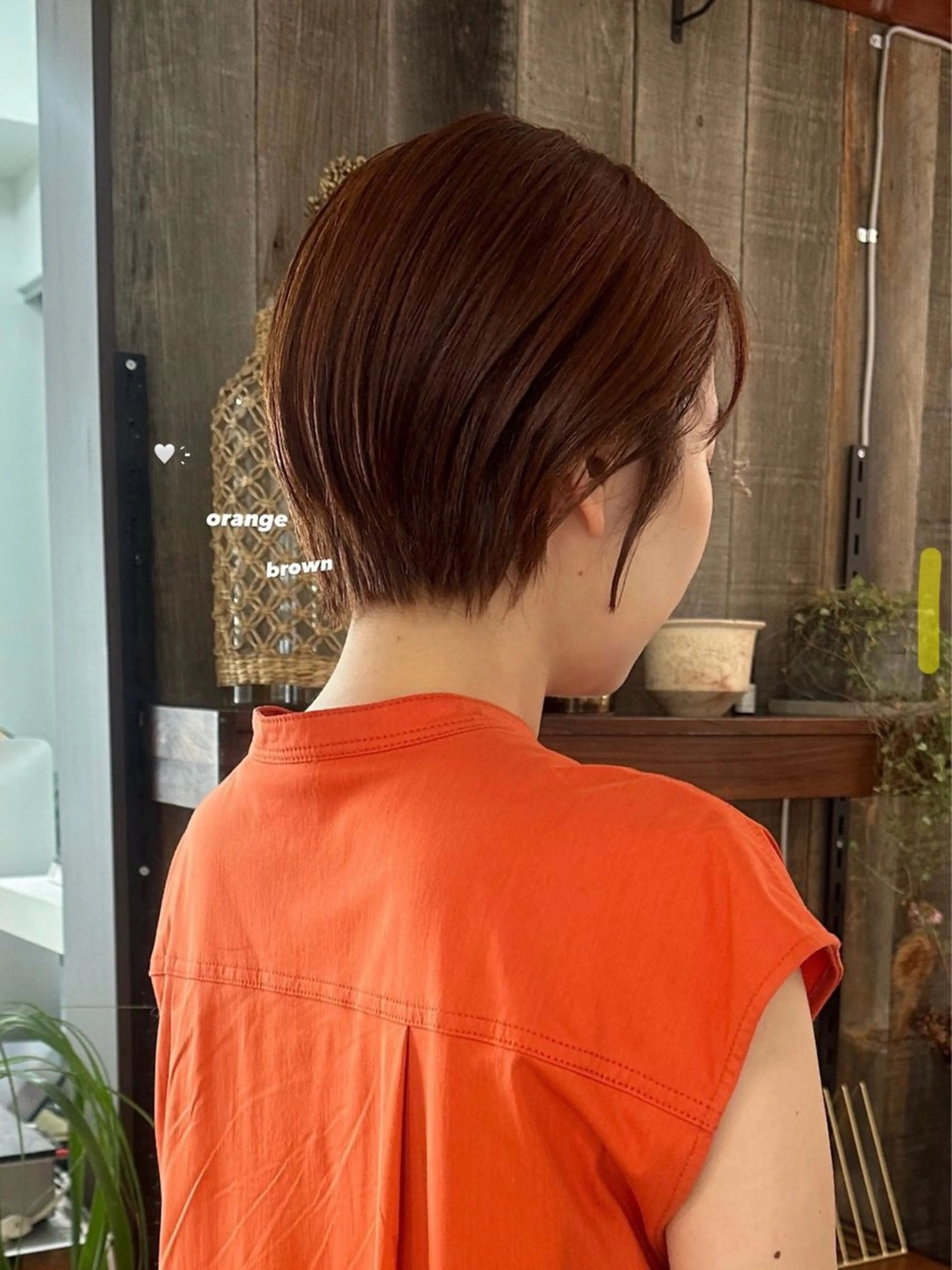 ショート カラー 暖色カラー/レイヤー 🌙 オノユリカのヘアスタイル