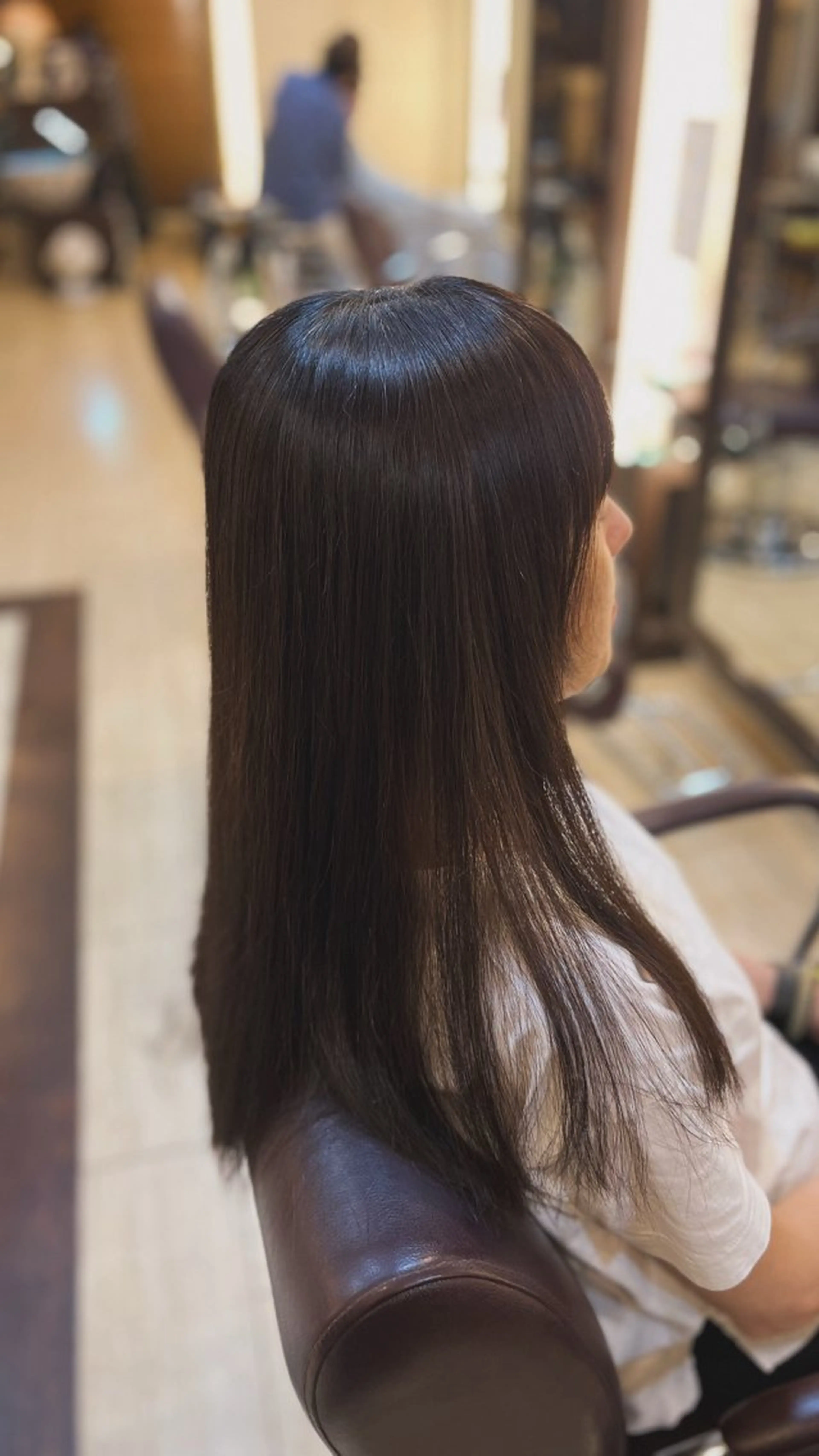 ロング 片岡 友輝のヘアスタイル