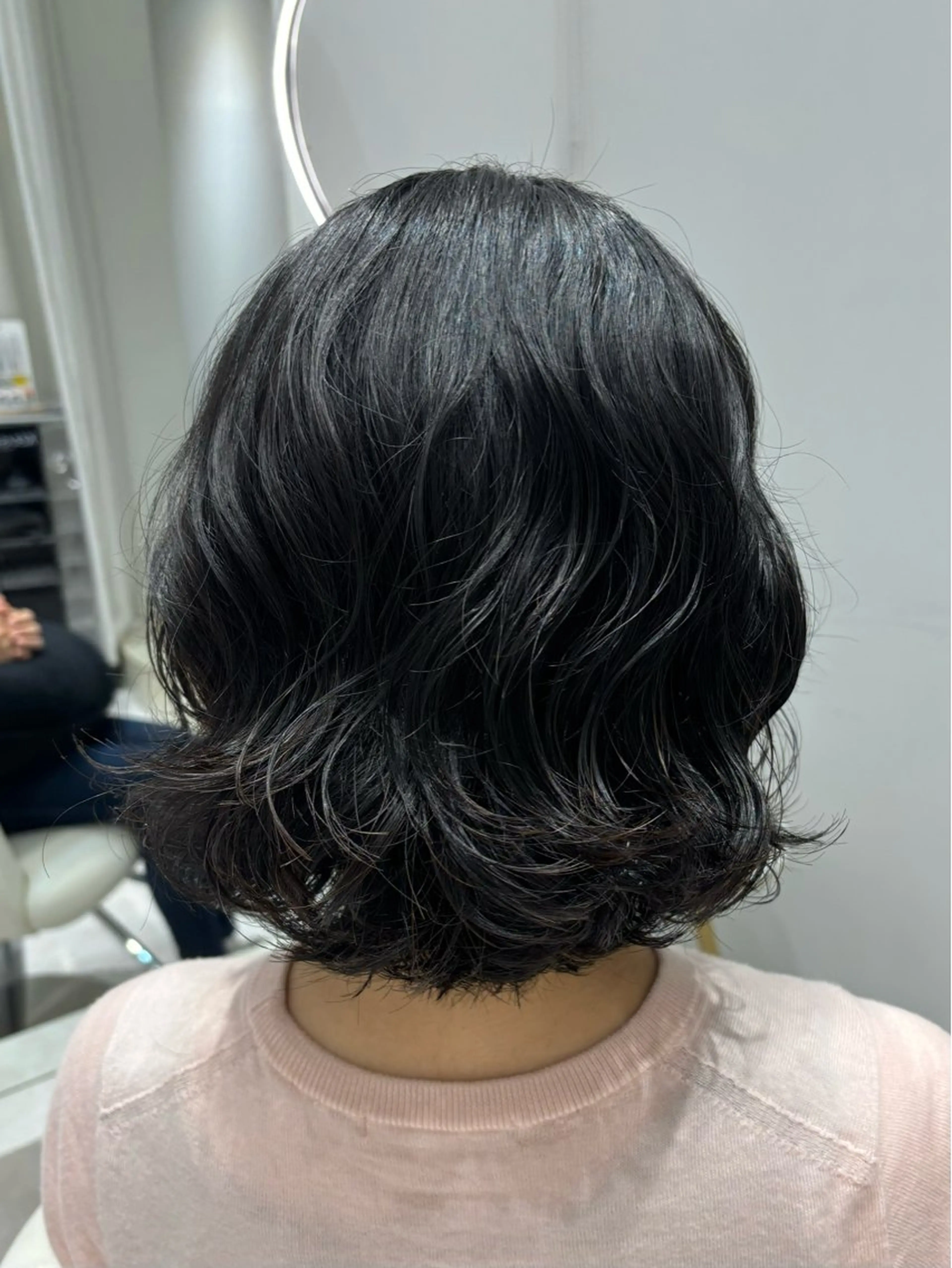 パーマ ボブ 後藤 瑠菜のヘアスタイル