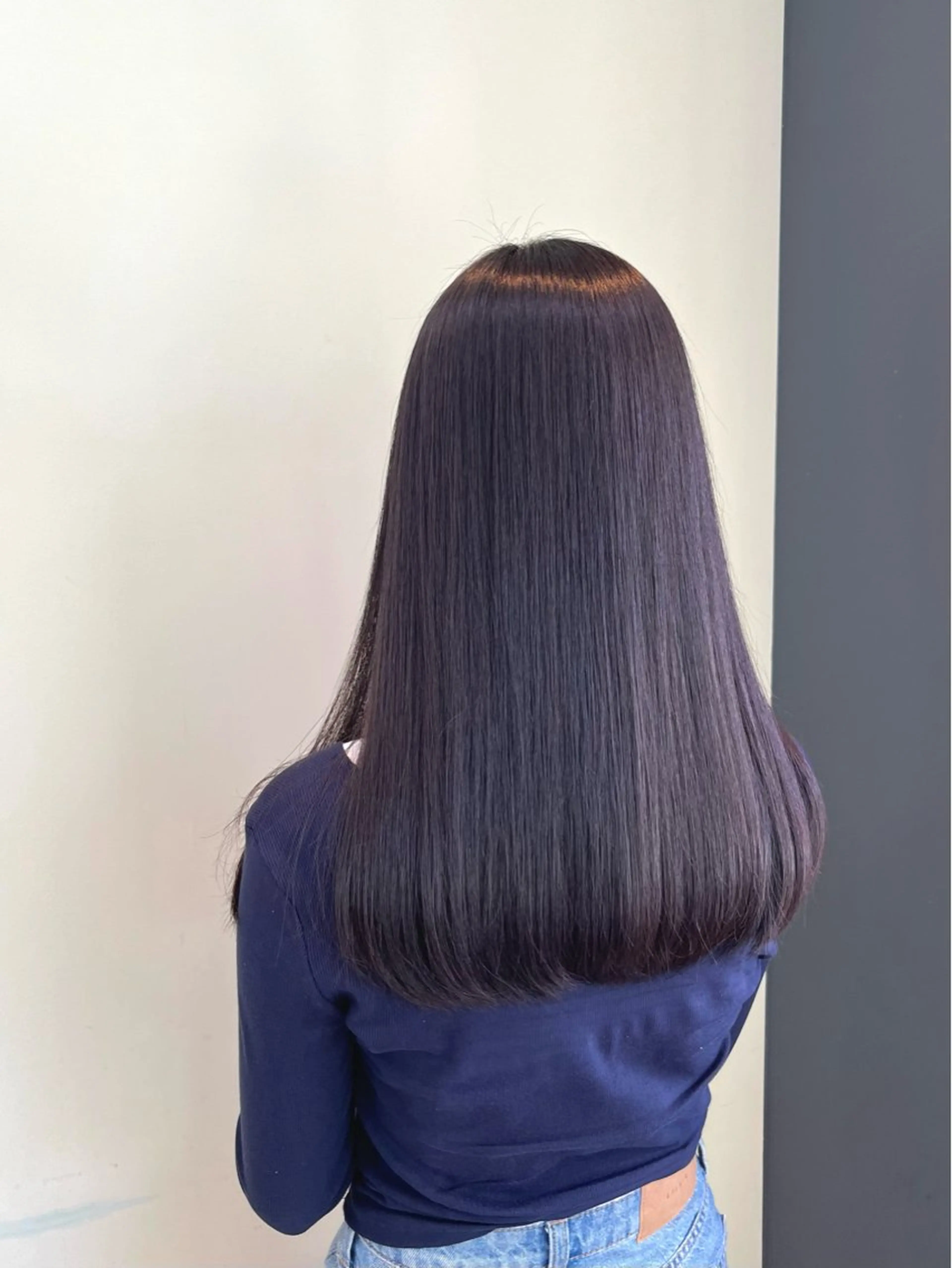 セミロング かわの ひとしのヘアスタイル