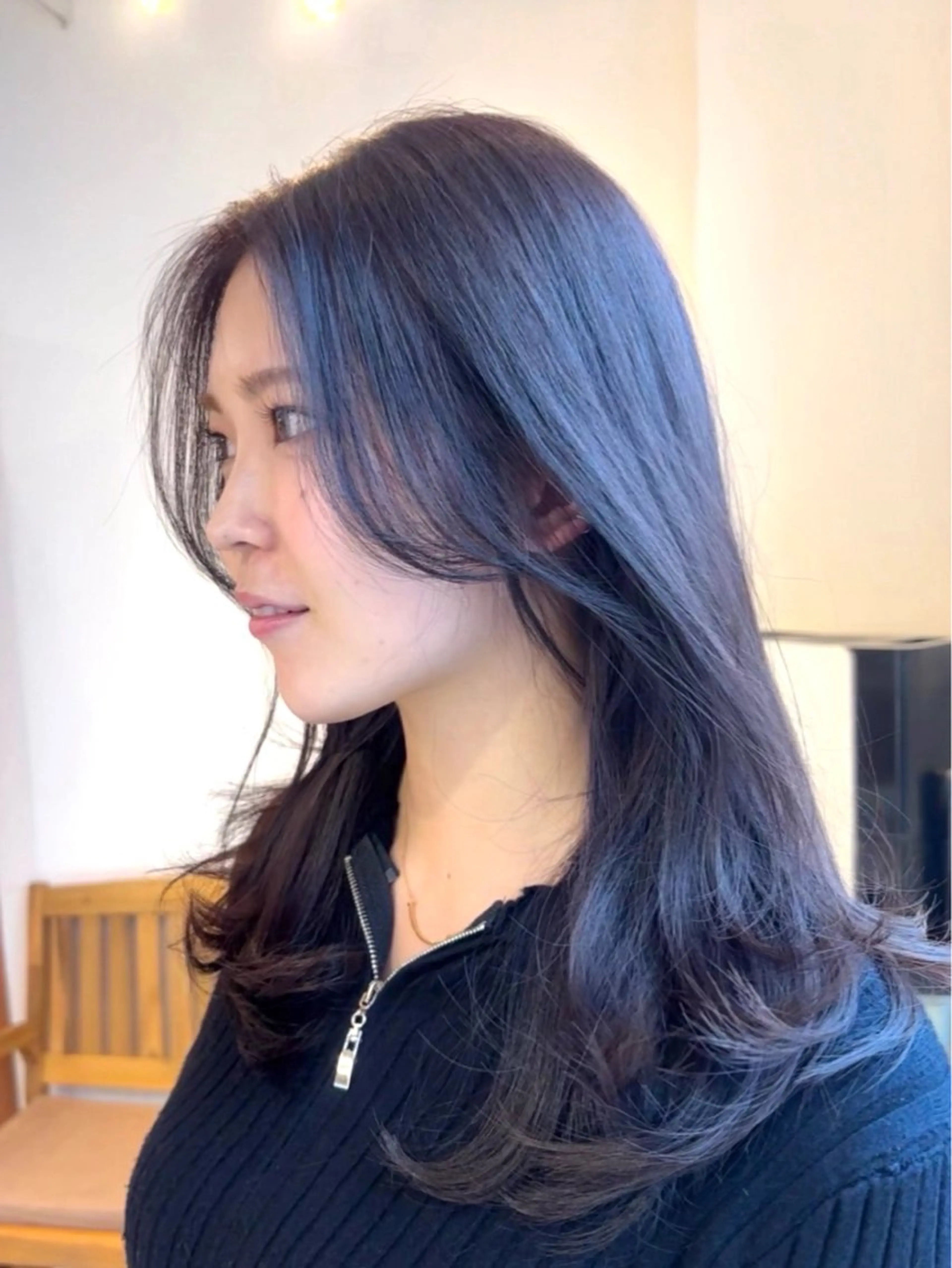 セミロング カット ヘッドスパ 韓国風🦋🦋モテ ヘアMIKU/表参道のヘアスタイル