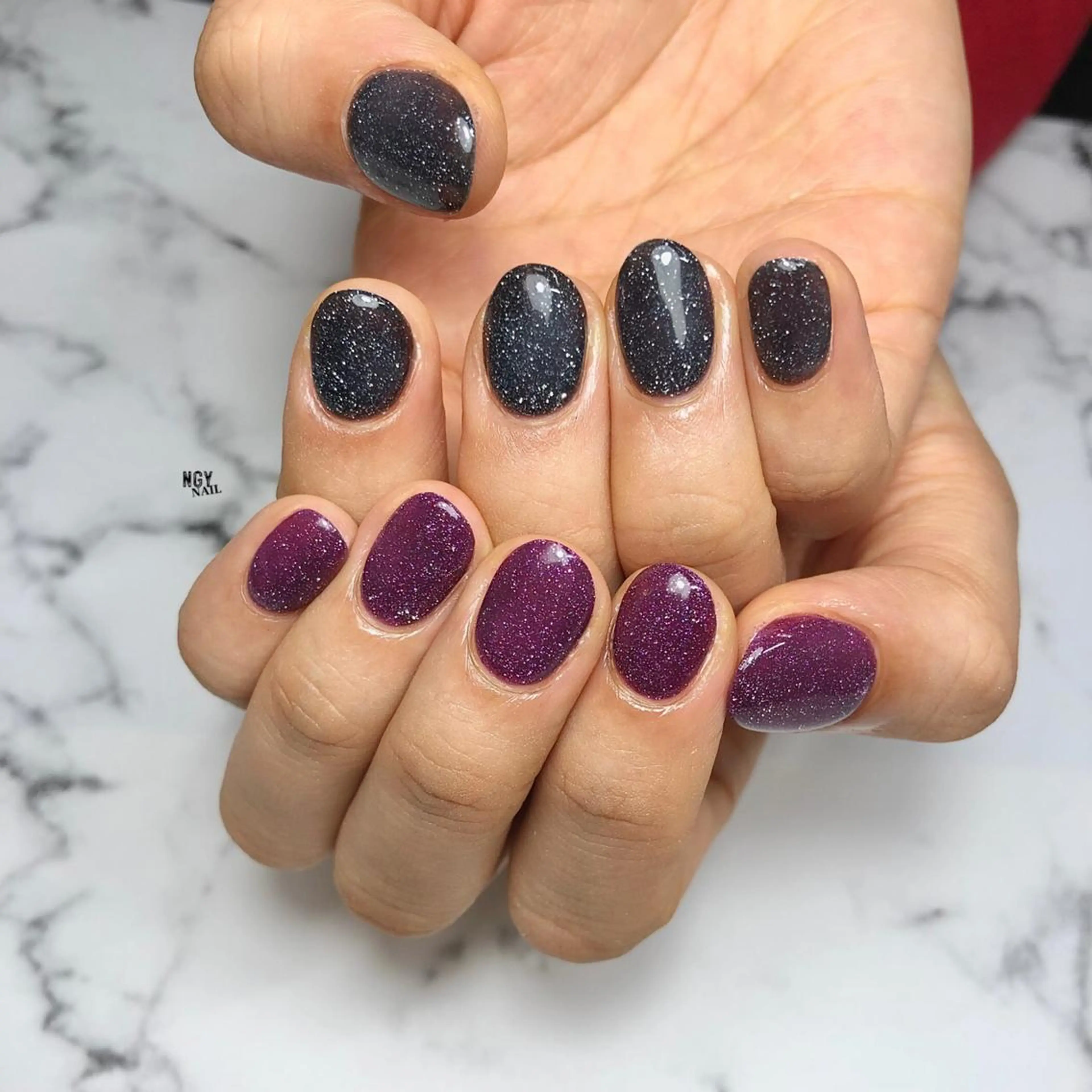 ネイル フラッシュネイル ジェルネイル キラキラネイル 韓国ネイル ラメ(グリッター) ハンドネイル NAIL NOWのネイルデザイン