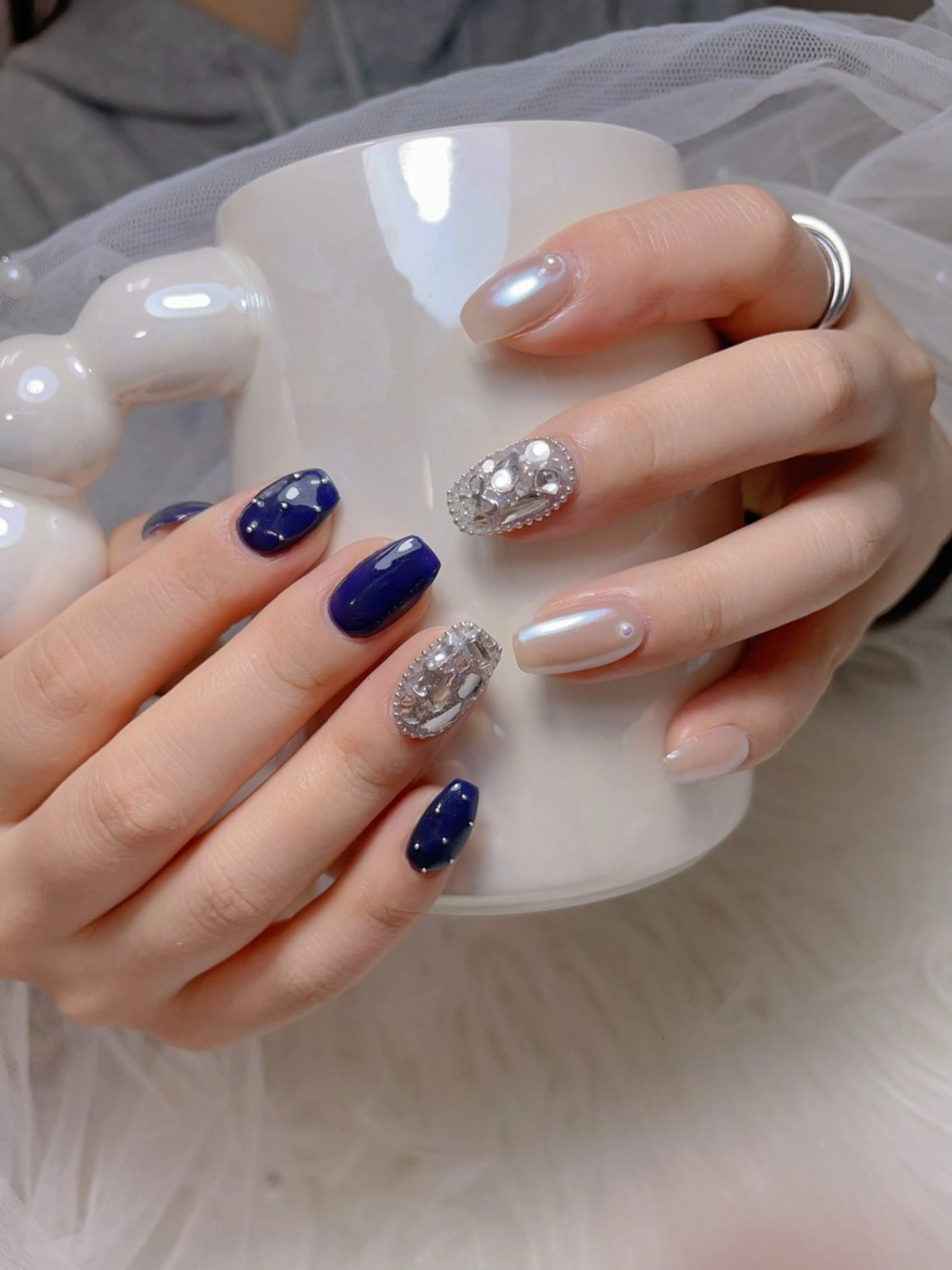 ネイル 持ち込み 高橋 ユキのネイルデザイン