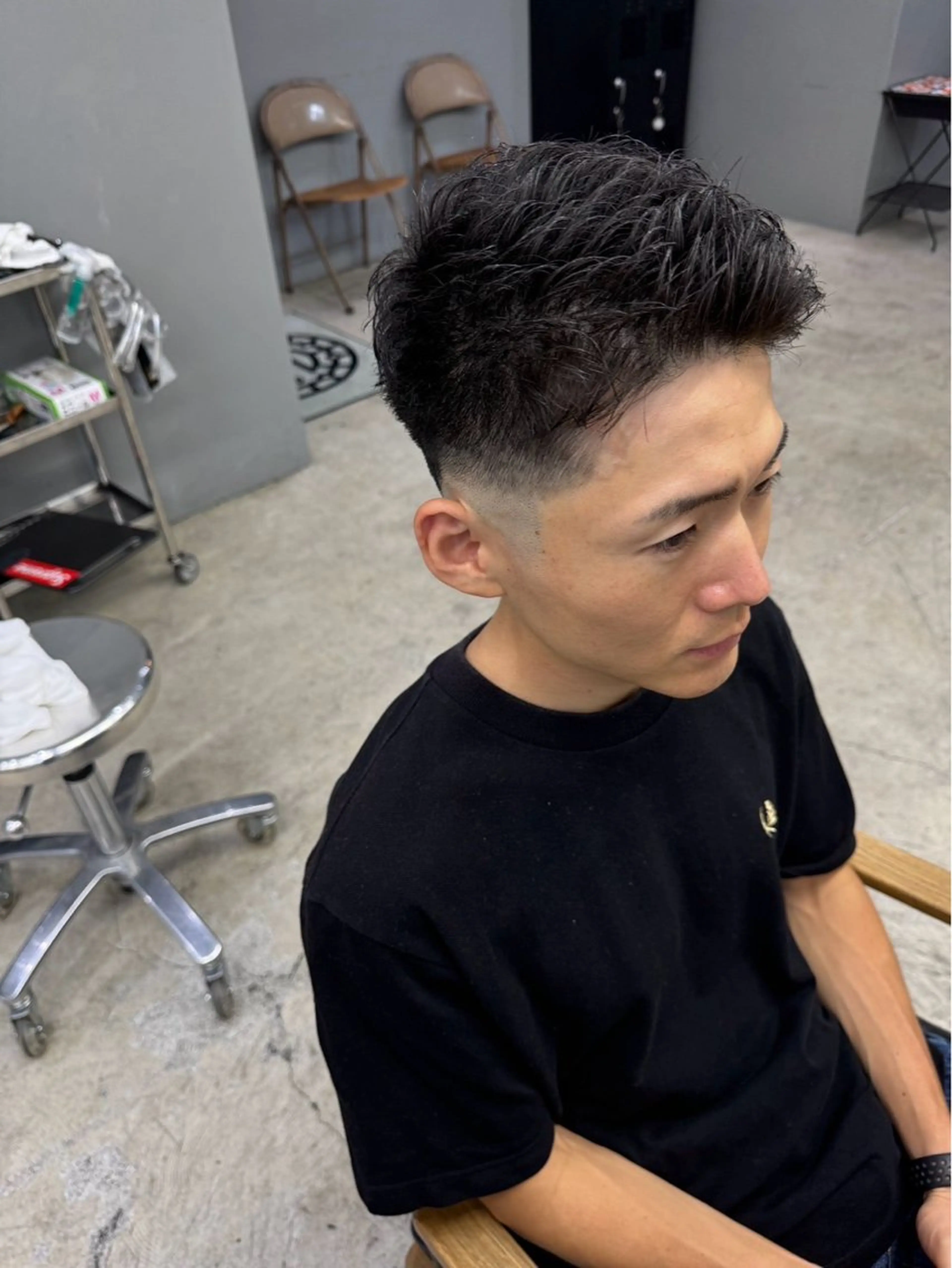 ショート メンズ メンズ専門サロン wokeのヘアスタイル