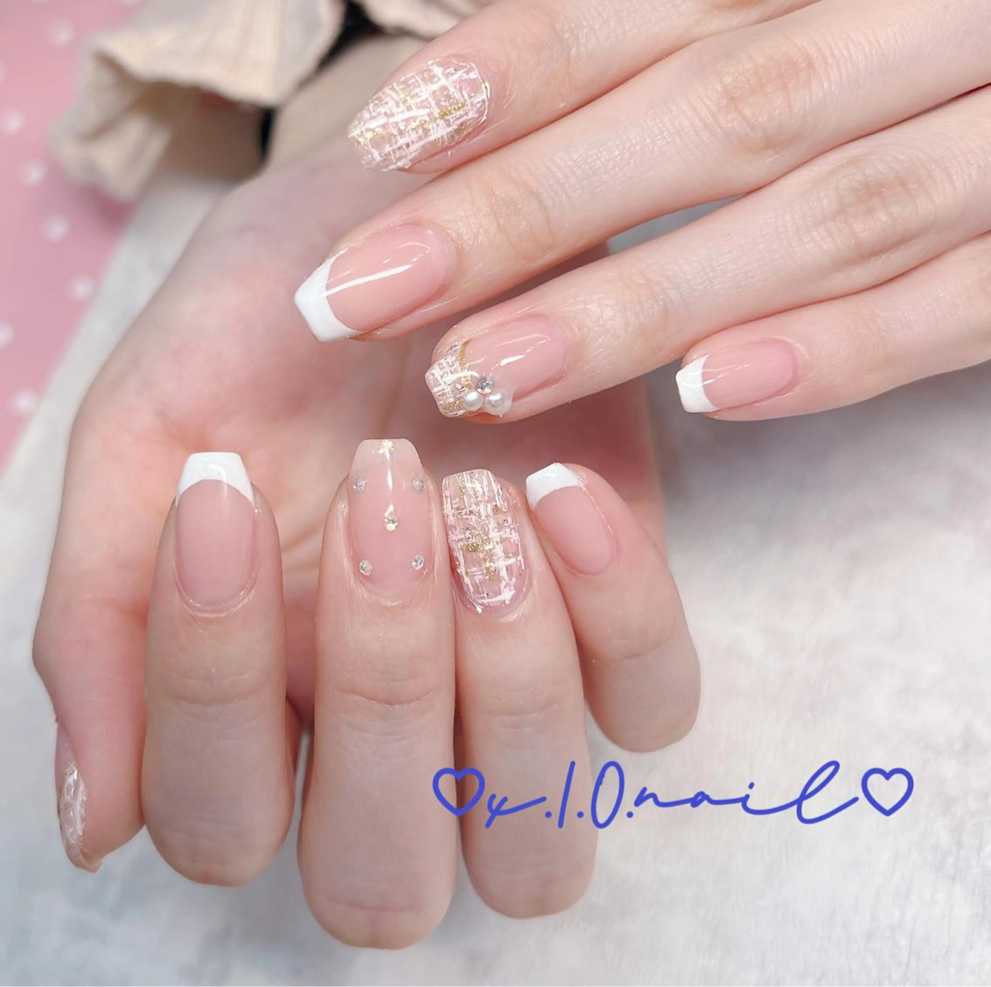 ネイル アニマル柄 アートネイル 成人式 ニュアンスネイル ネイルチップ ハンドネイル x.1.0.nail ♡Cのネイルデザイン