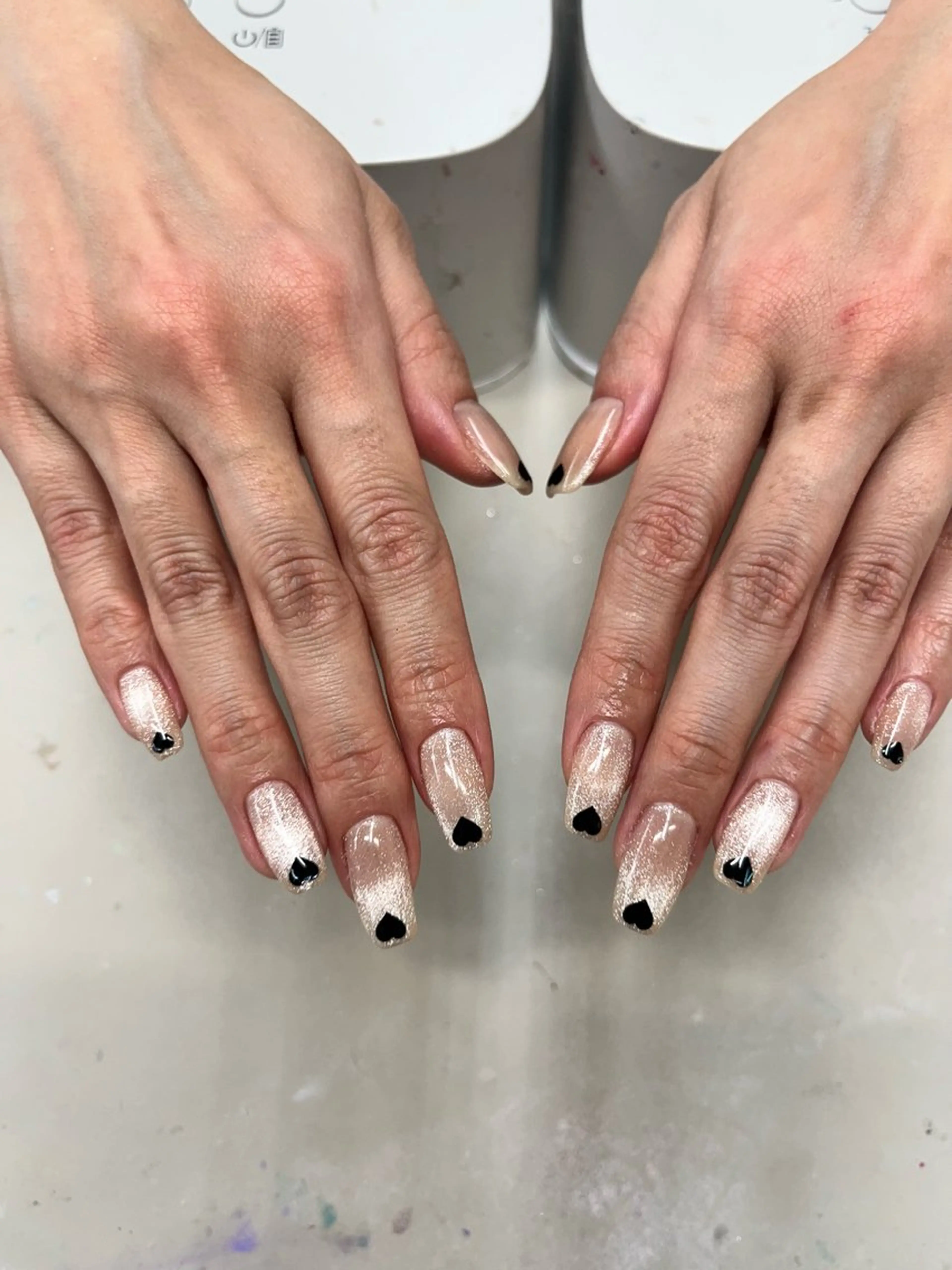 ネイル アートネイル シンプルネイル éclat-nail salon-所属・松本 ゆみかのネイルデザイン