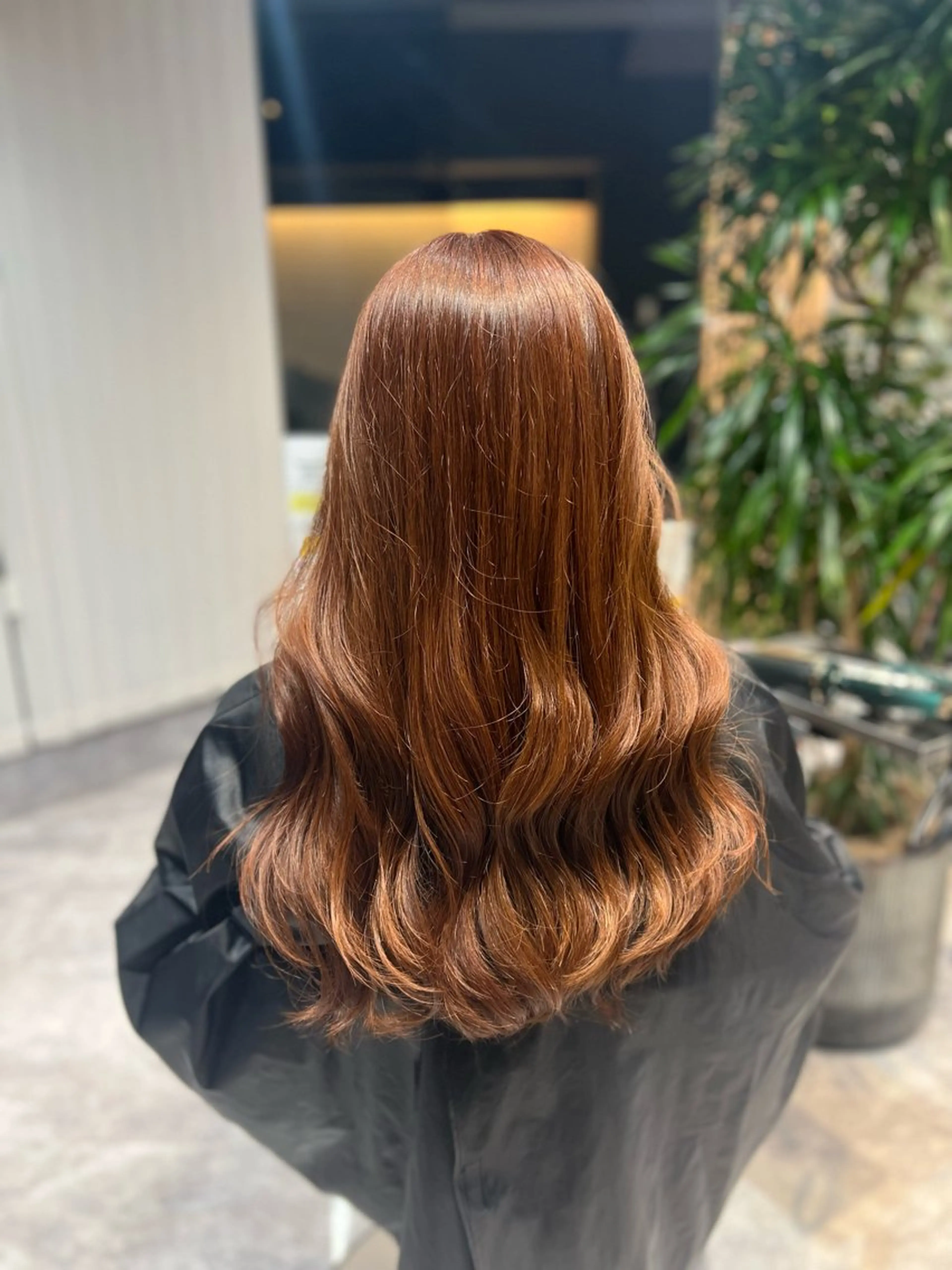 ロング 韓国艶髪/透明感 カラー/ひなののヘアスタイル