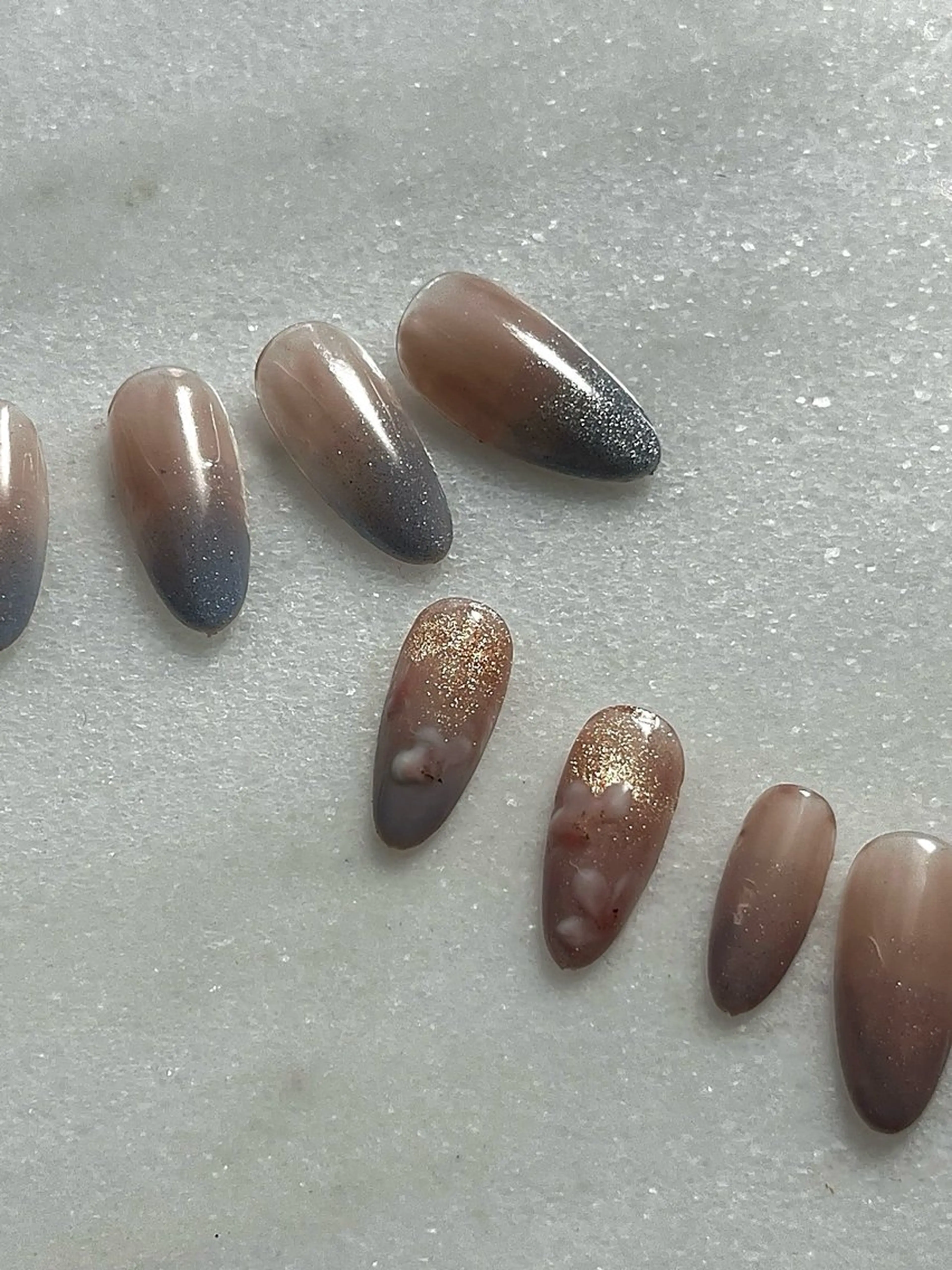 ネイル フラワーネイル グラデーション 春ネイル Pearl me所属・〜Pearl me〜 Michiのネイルデザイン