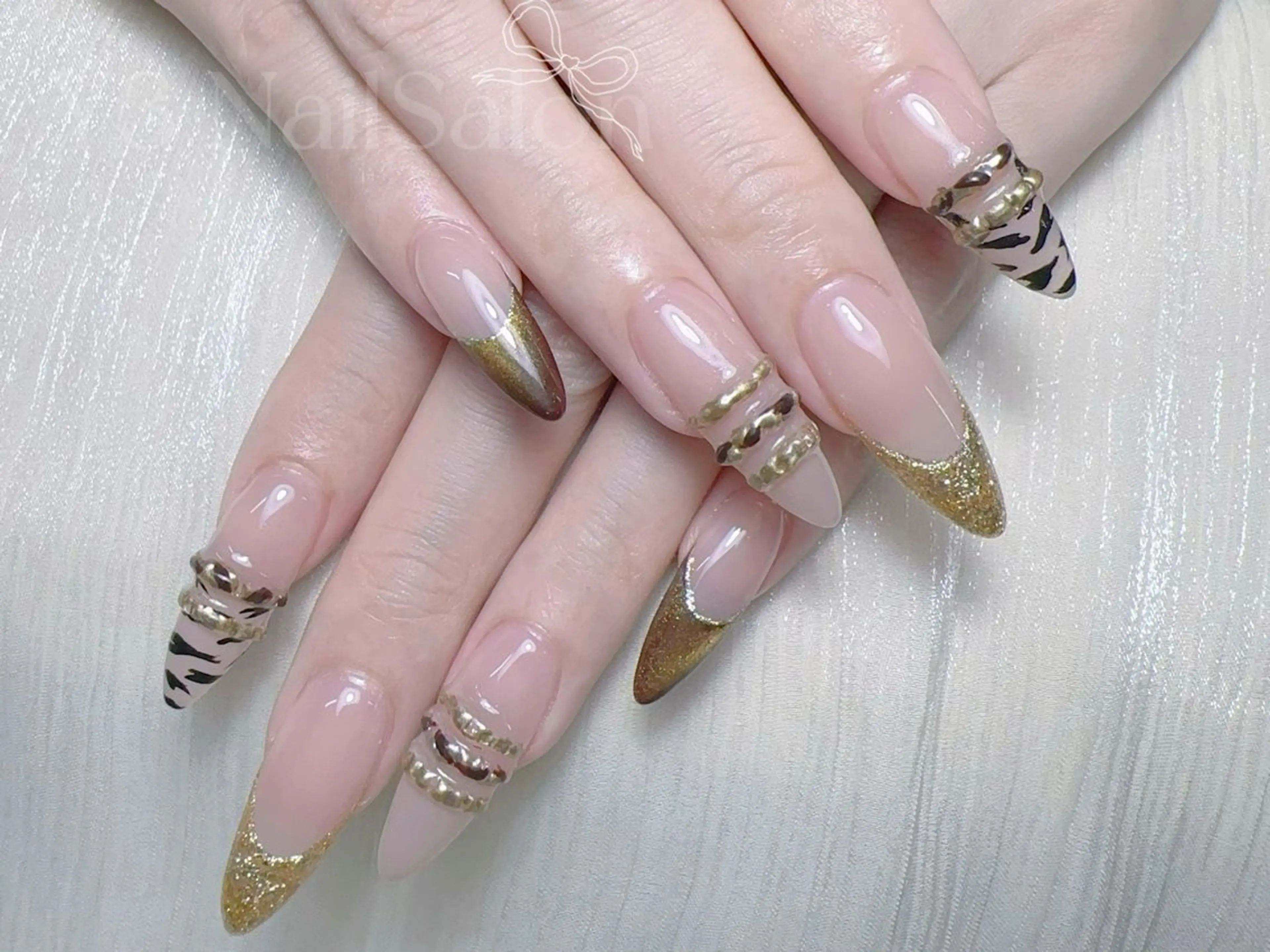 ネイル アートネイル ネイルチップ ハンドネイル Y3 NailSalonのネイルデザイン
