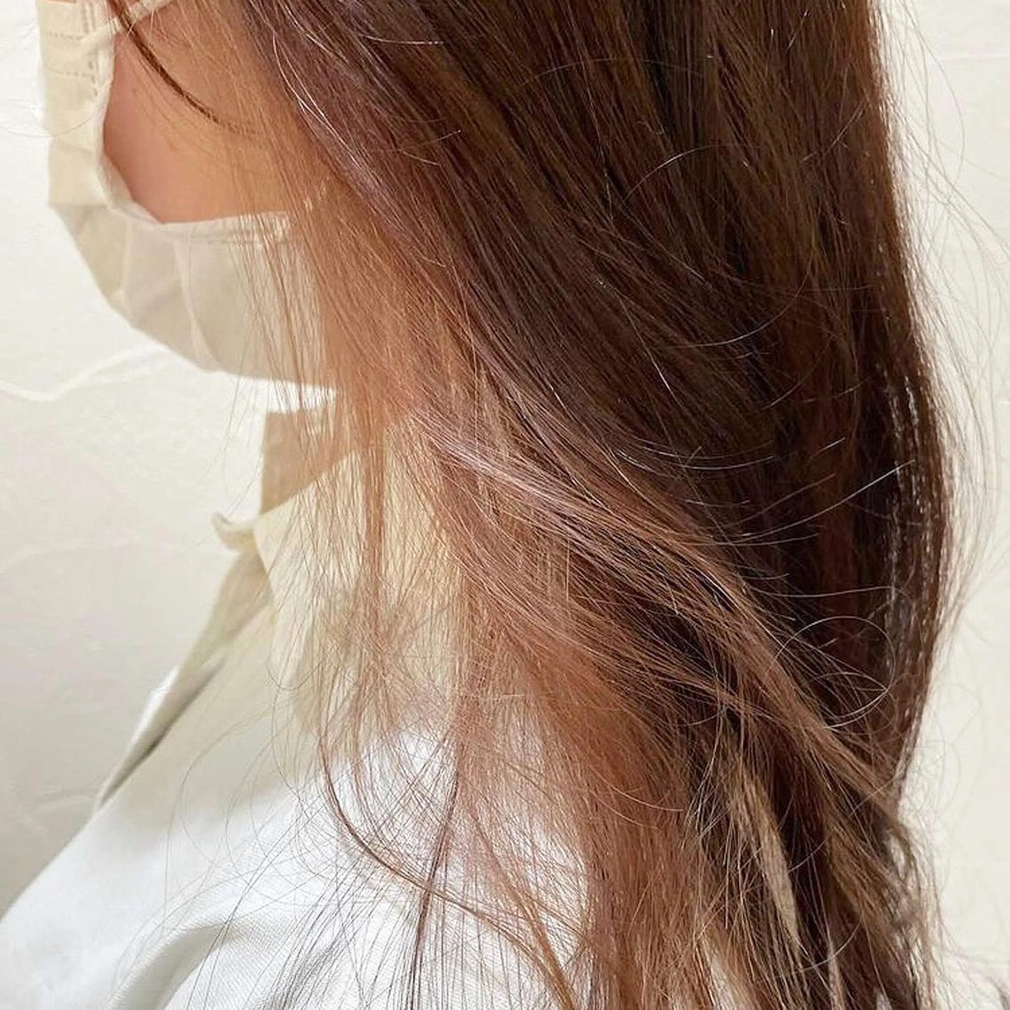 ロング カラー 伊藤ゆかり/髪質改善 /透明感カラーのヘアスタイル