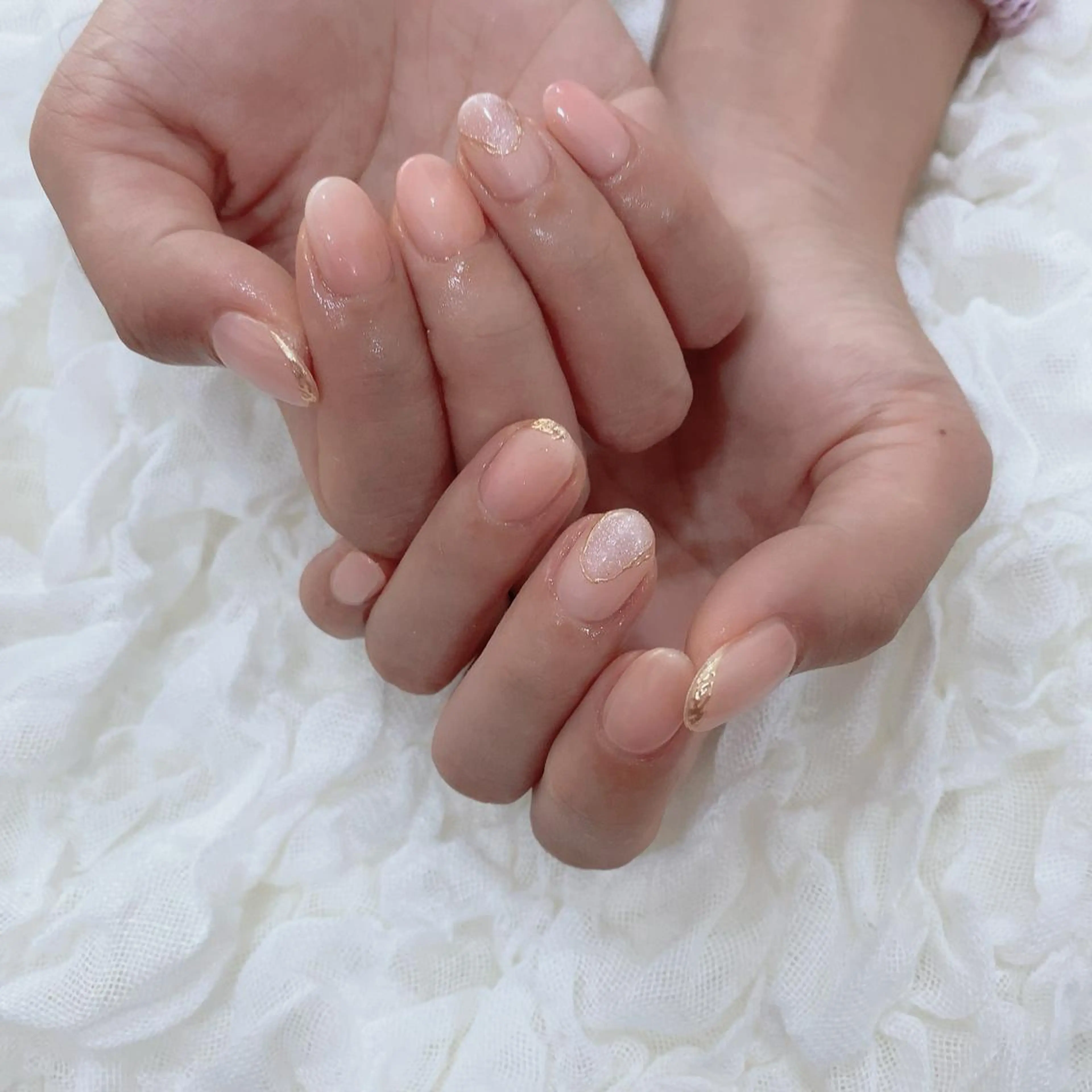 ネイル ミラーネイル ハンドネイル SOL NAILのネイルデザイン