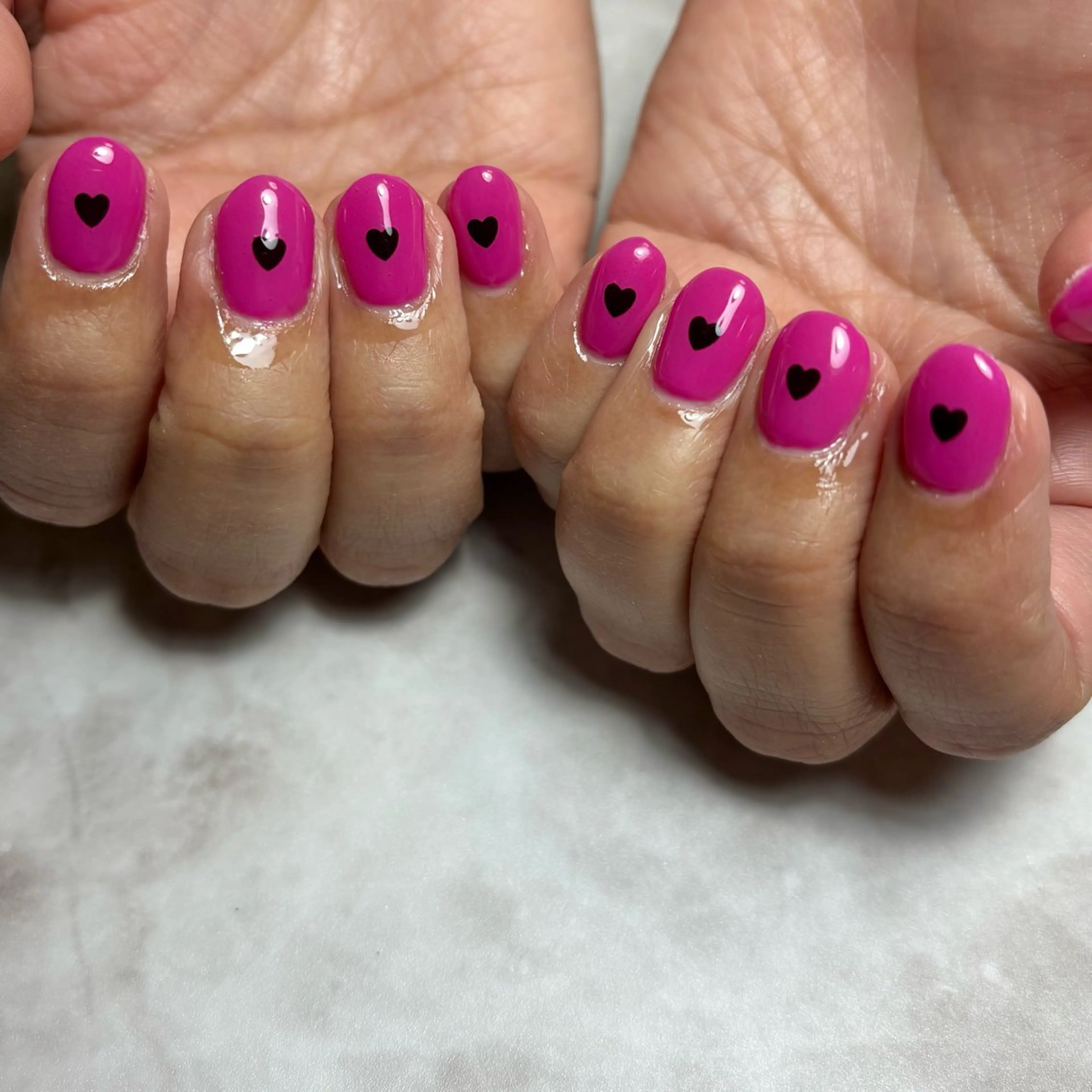 ネイル バレンタイン ハンドネイル NAILSALON en+所属・NAILSALON en+沖縄市美原のネイルデザイン