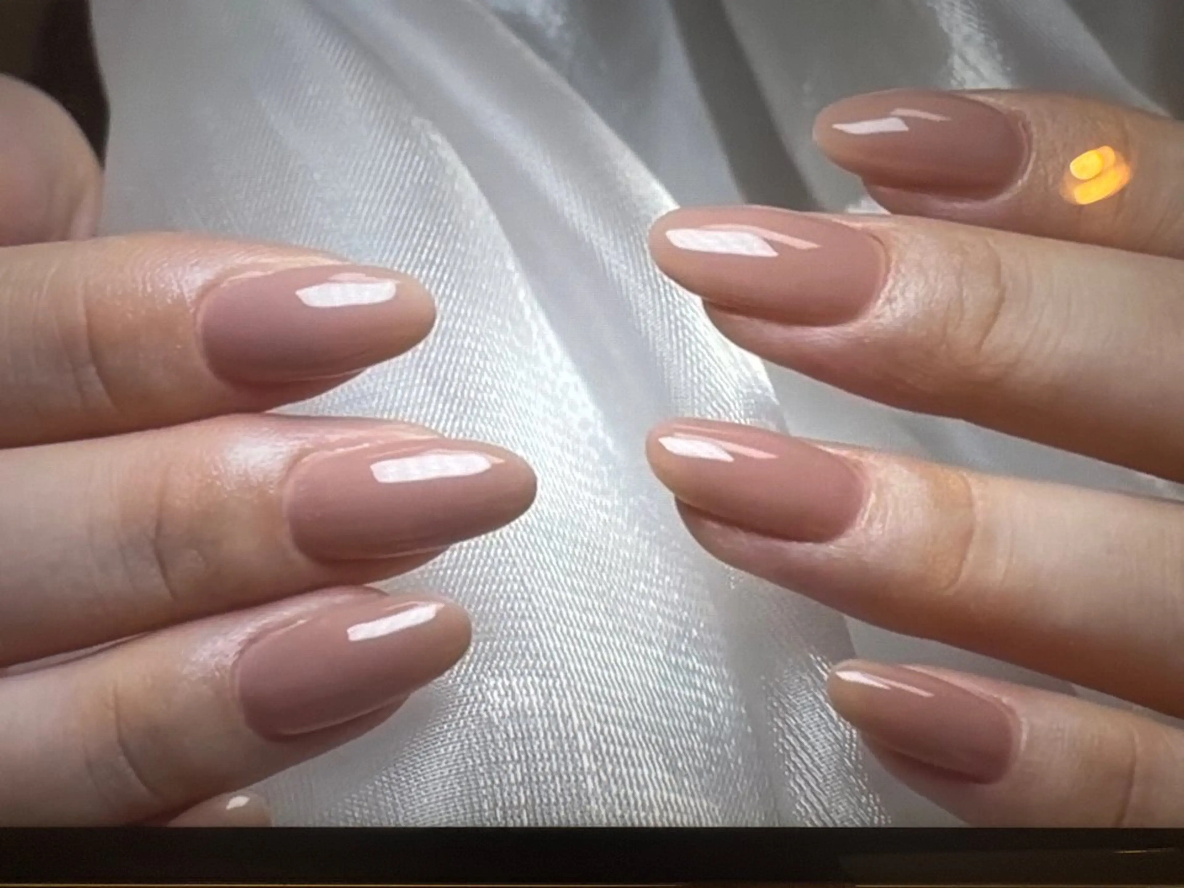 🦋ハンドワンカラーネイル🦋の写真