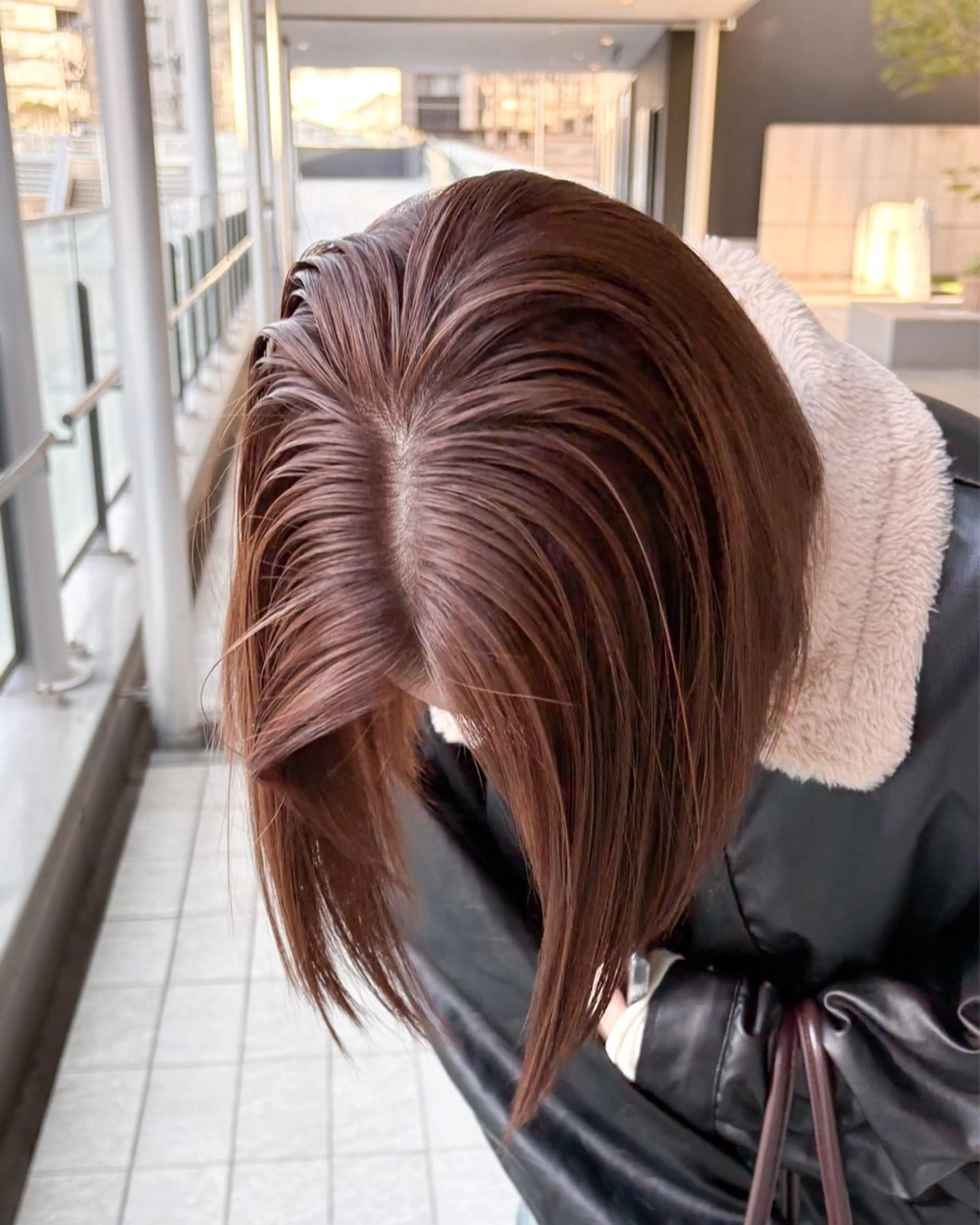 【❣️頭皮ケアして可愛く❣️】リタッチカラー🎨補修トリートメント＋marbb (シャンプー・ブロー込み🫧）の写真