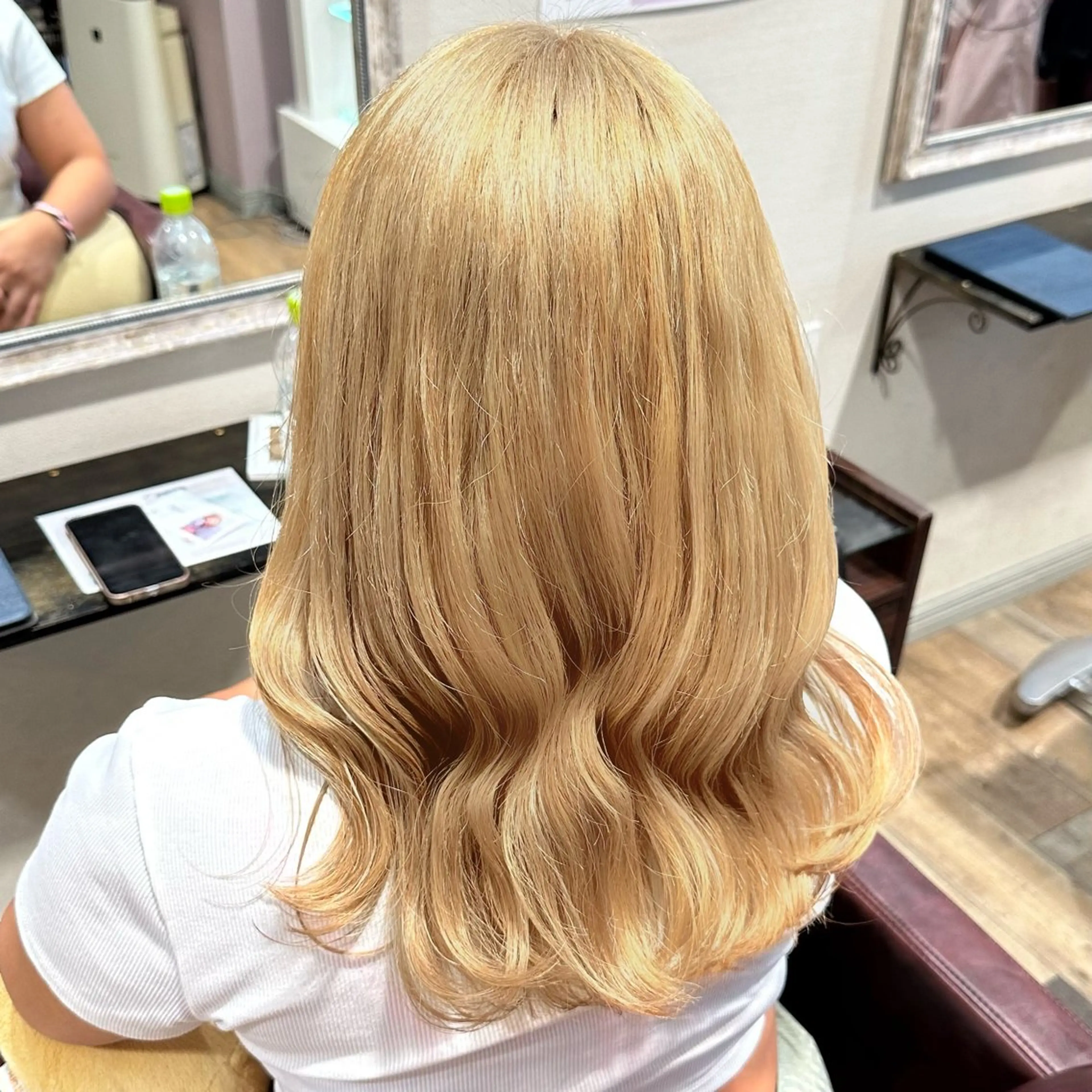 セミロング カラー 柔らかいcolor ￤韓国￤🩰マユ🩰のヘアスタイル