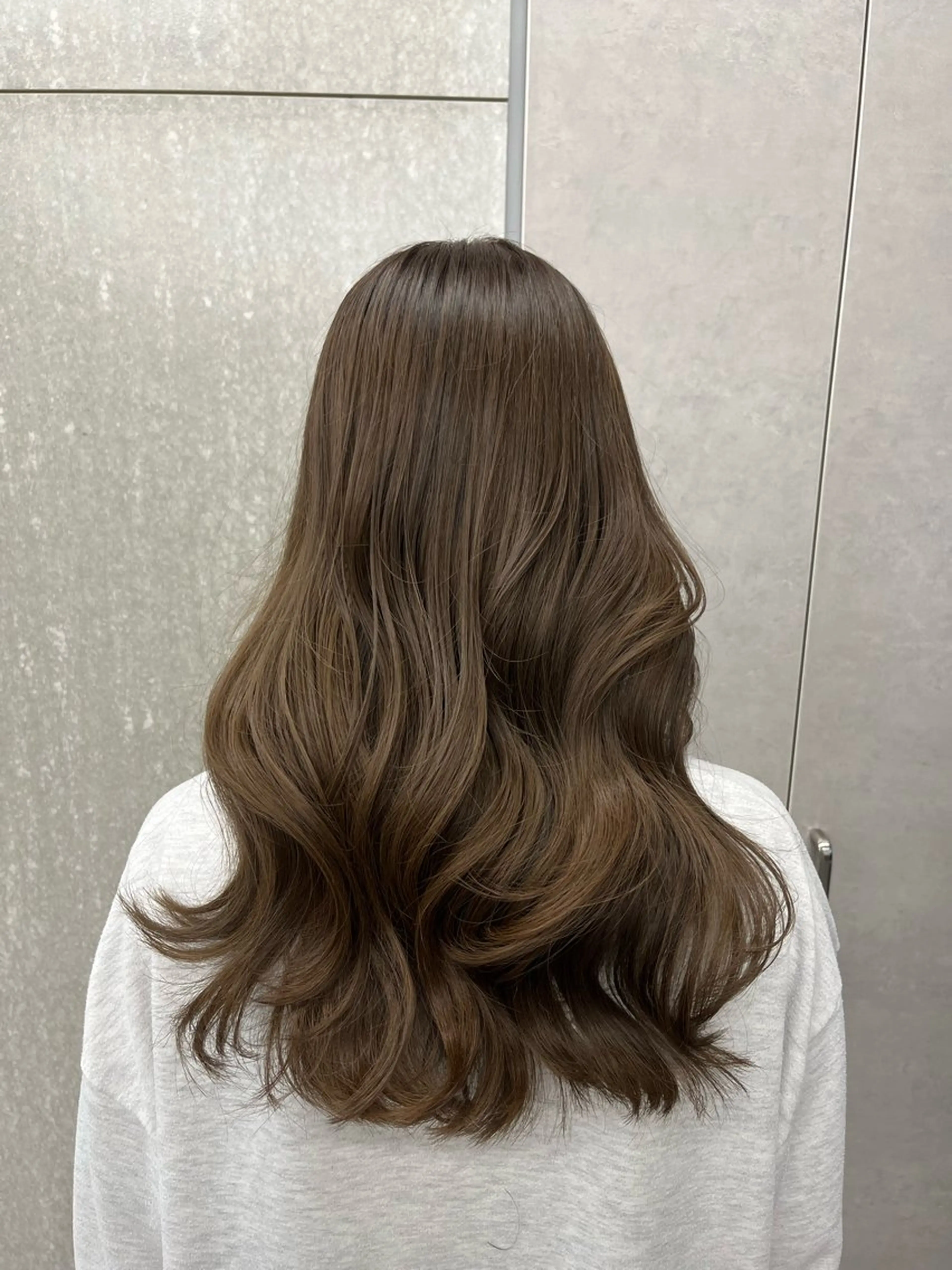 ファッションカラー➕ブローの写真